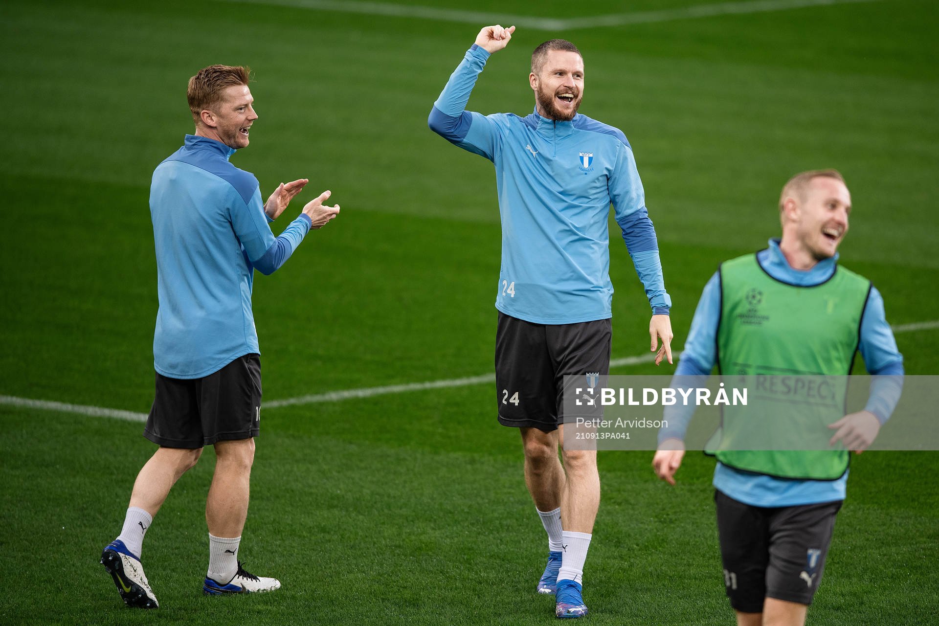 Anders Christiansen, Lasse Nielsen and Franz Brorsson of