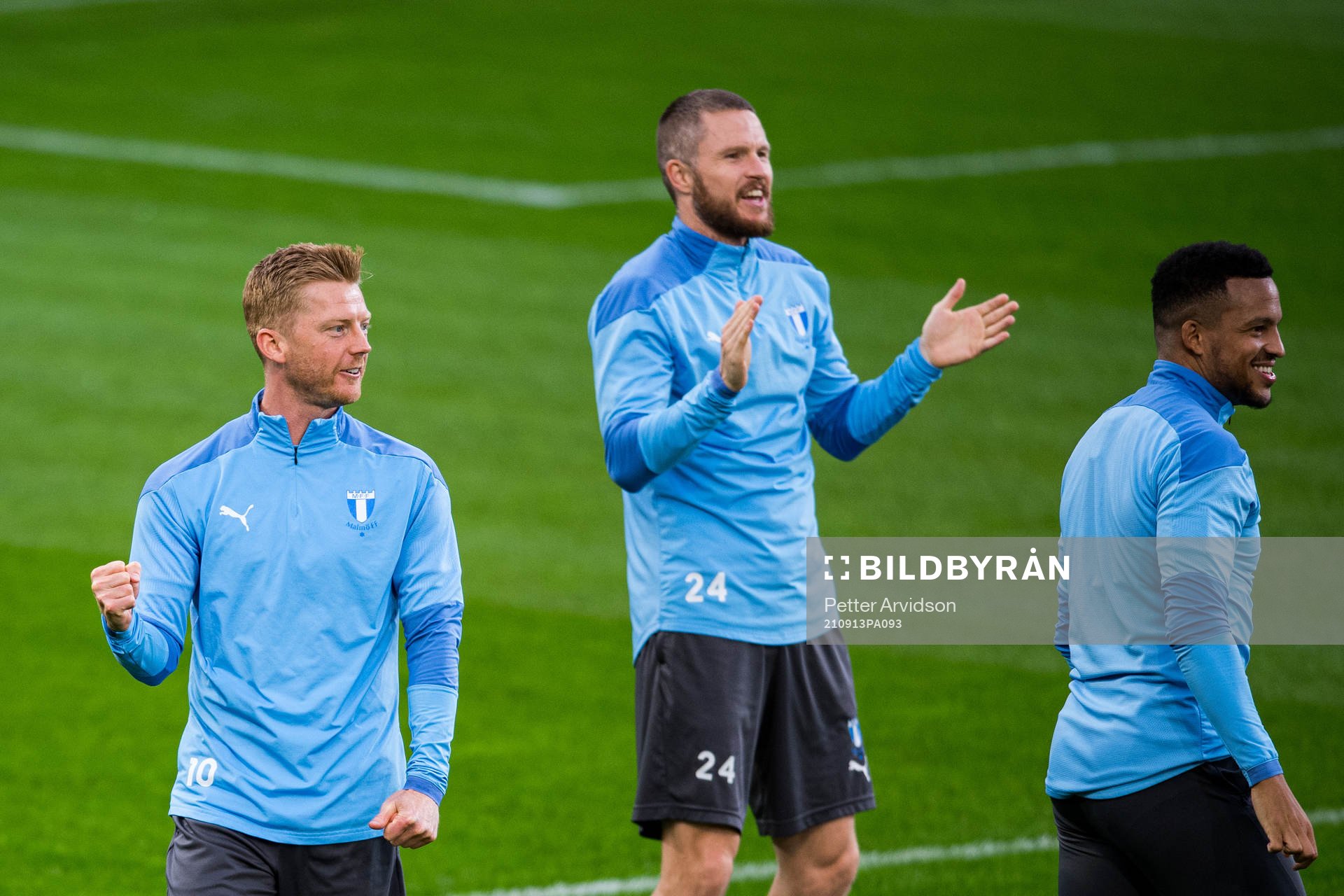 Anders Christiansen, Lasse Nielsen and Martin Olsson