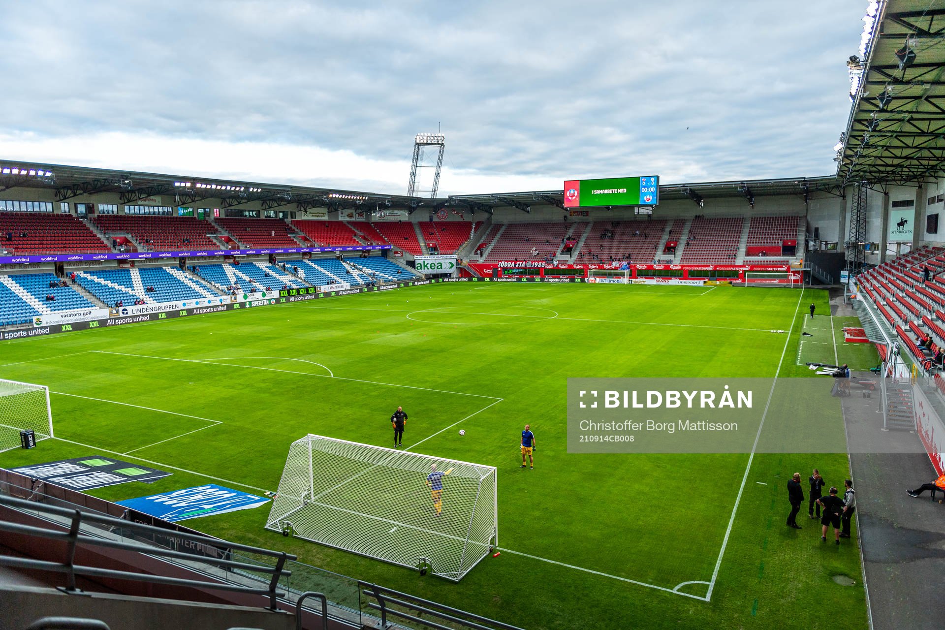 Interiör vy över Olympia