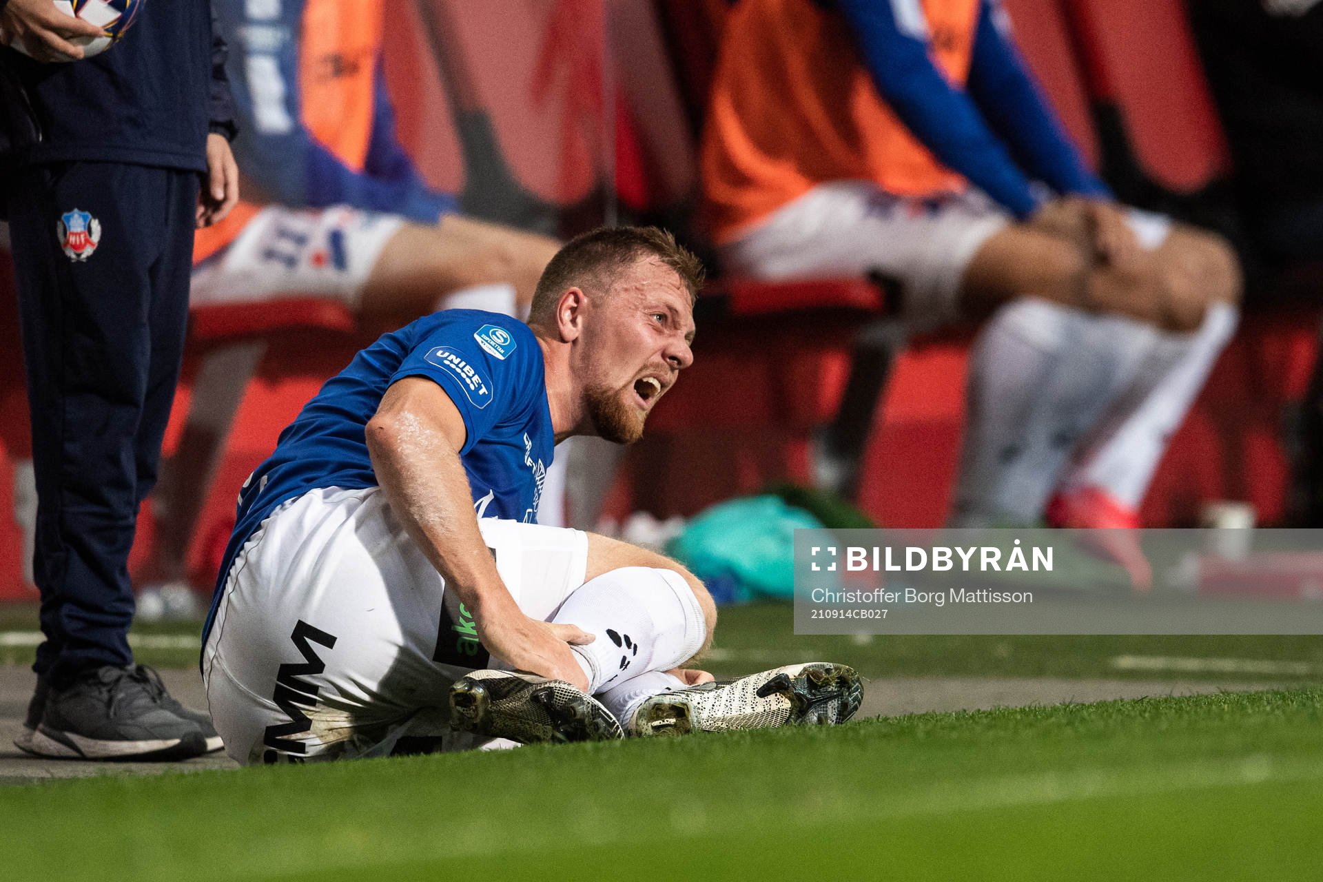 Trelleborgs Jesper Modig har ont