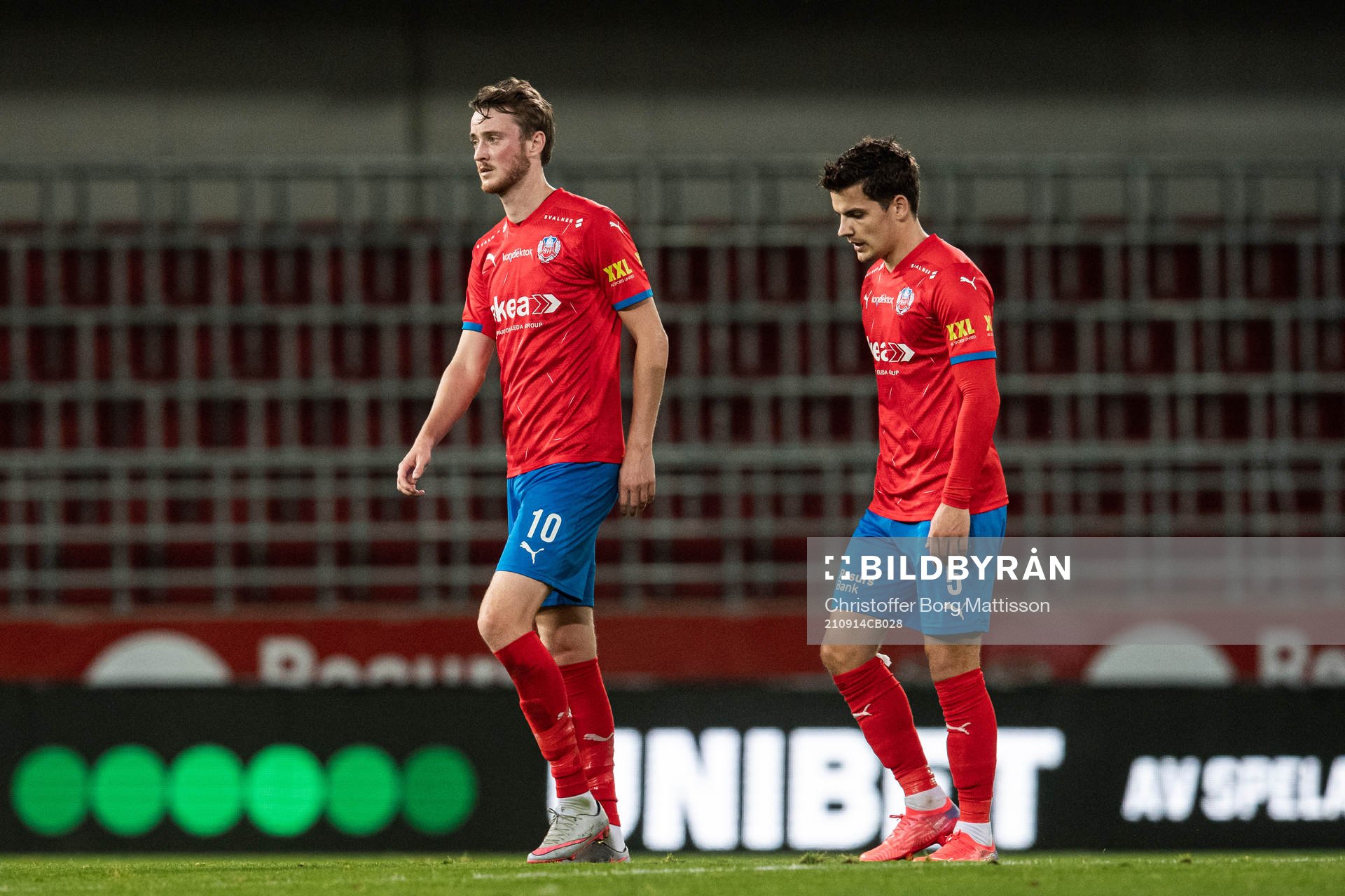 Helsingborgs Rasmus Jönsson och Brandur Hendriksson Olsen