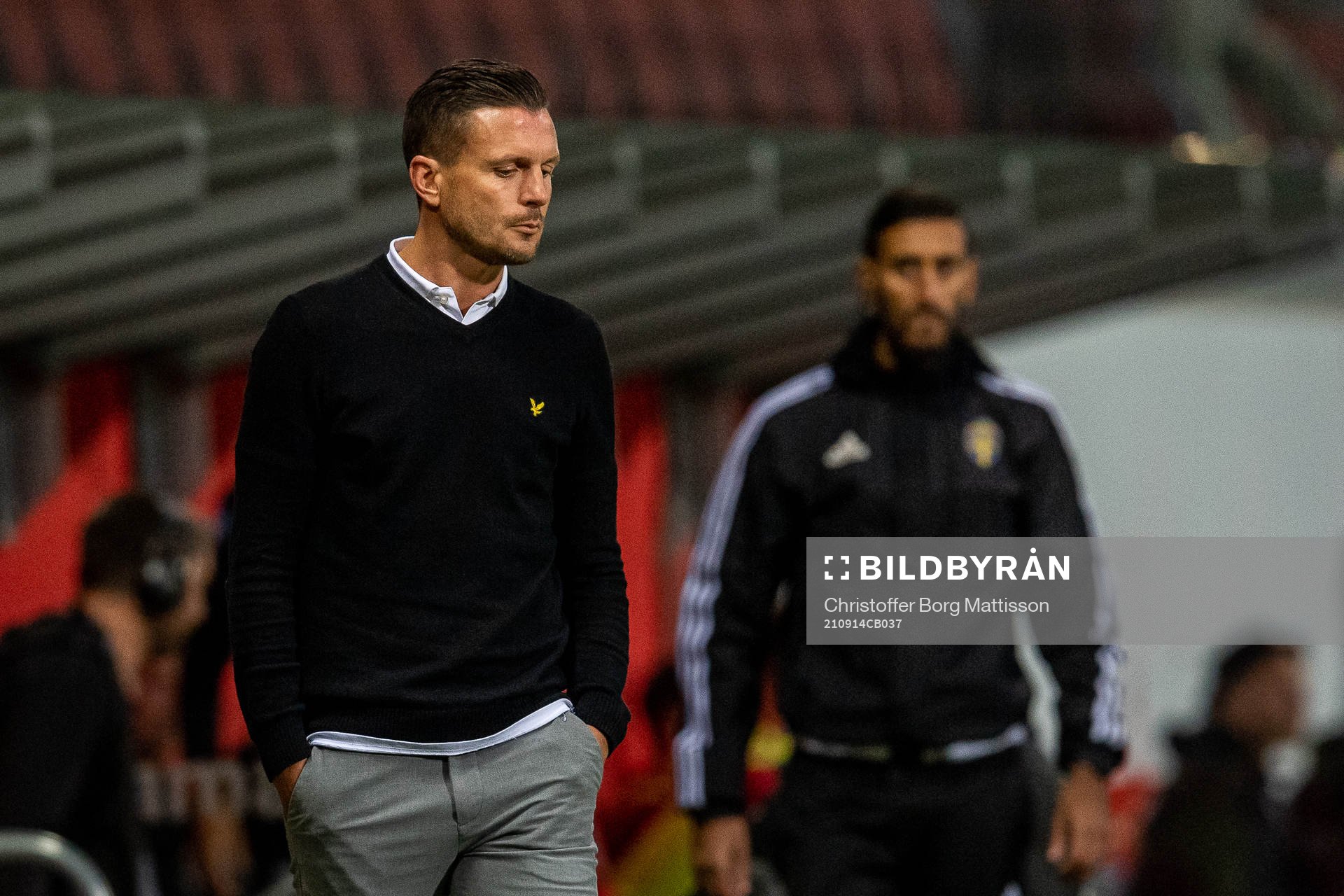 Trelleborgs tränare Kristian Haynes deppar