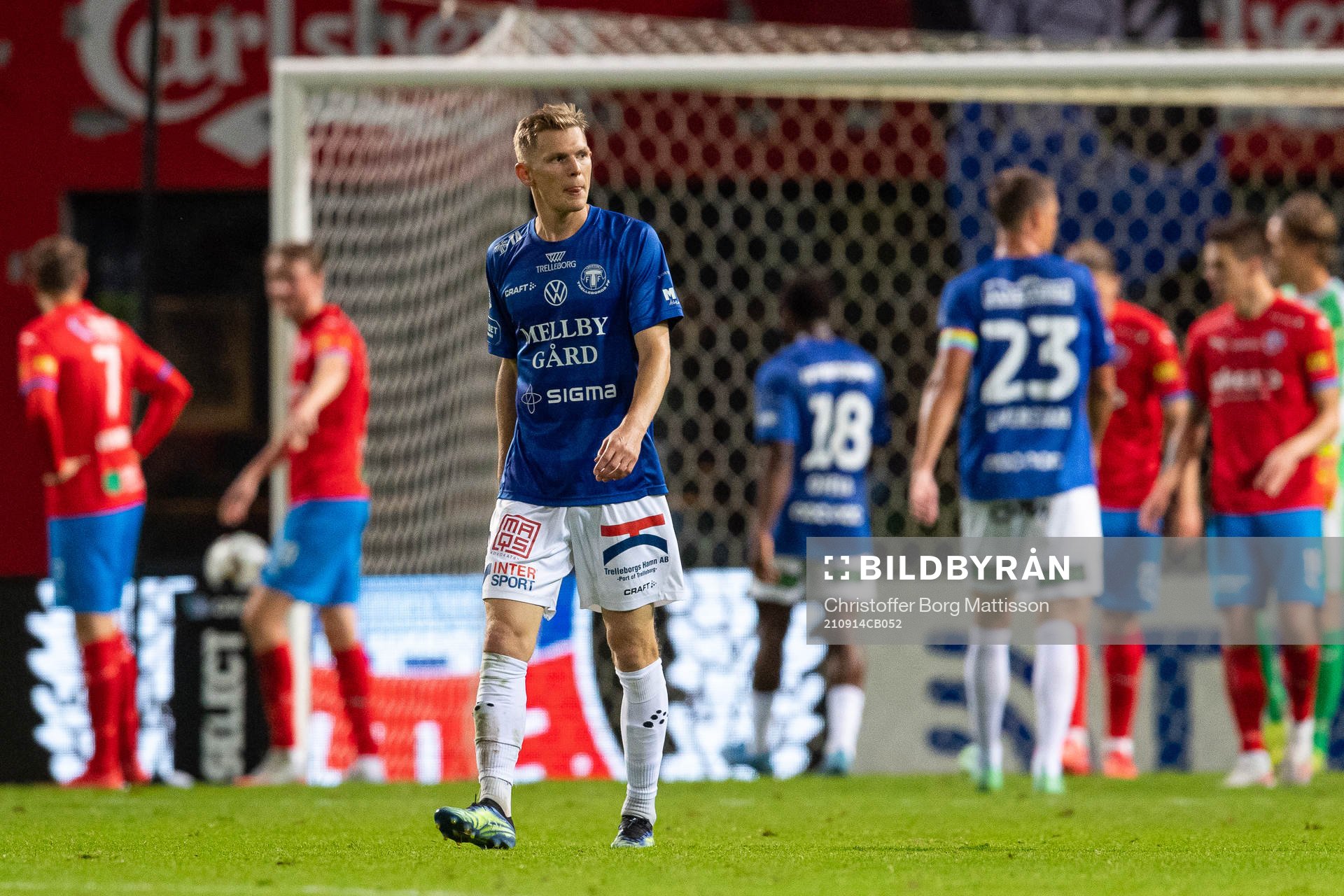 Trelleborgs Fritiof Björkén deppar