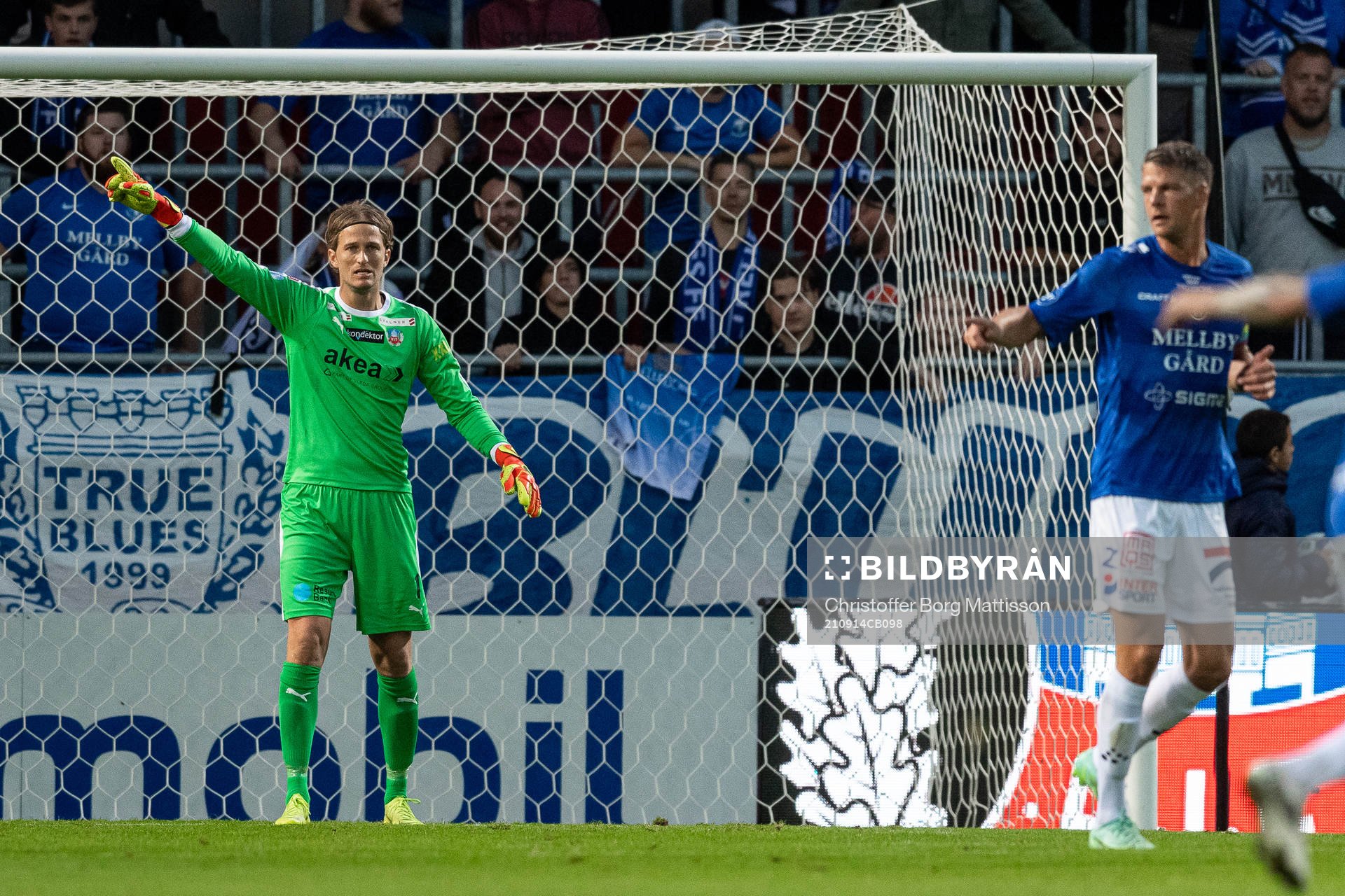 Helsingborgs målvakt Anders Lindegaard