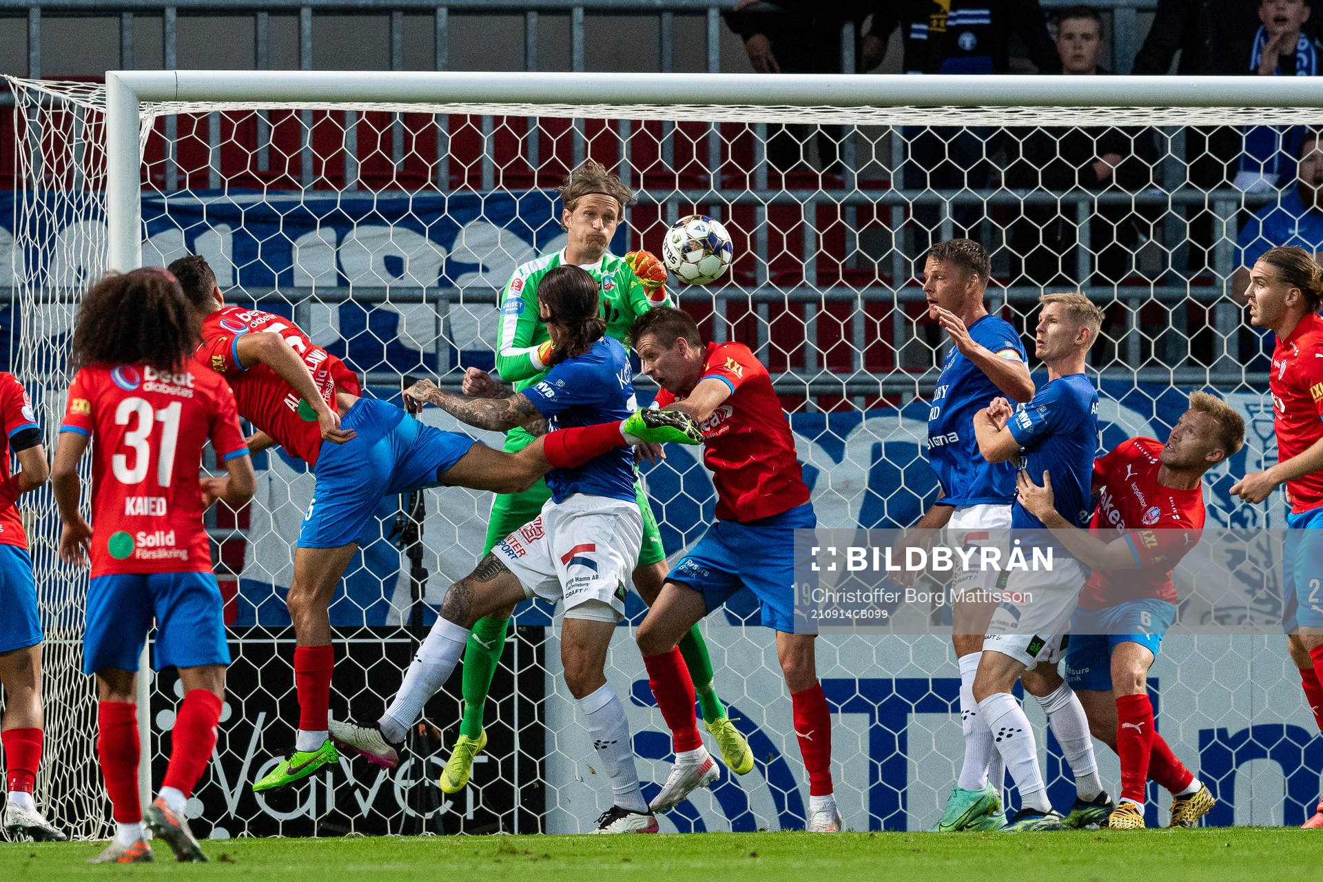 Helsingborgs målvakt Anders Lindegaard