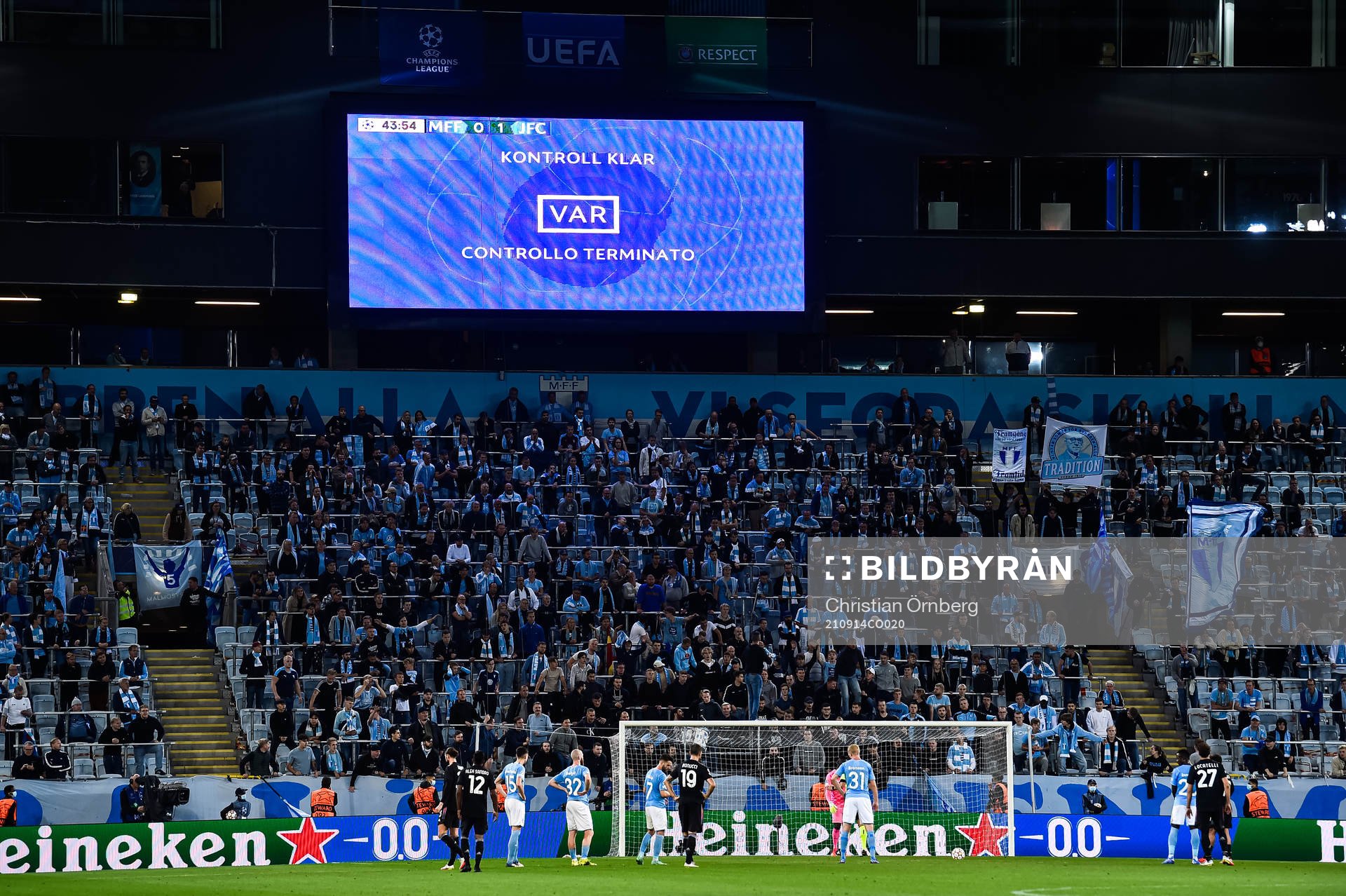 The penalty is checked by a video review