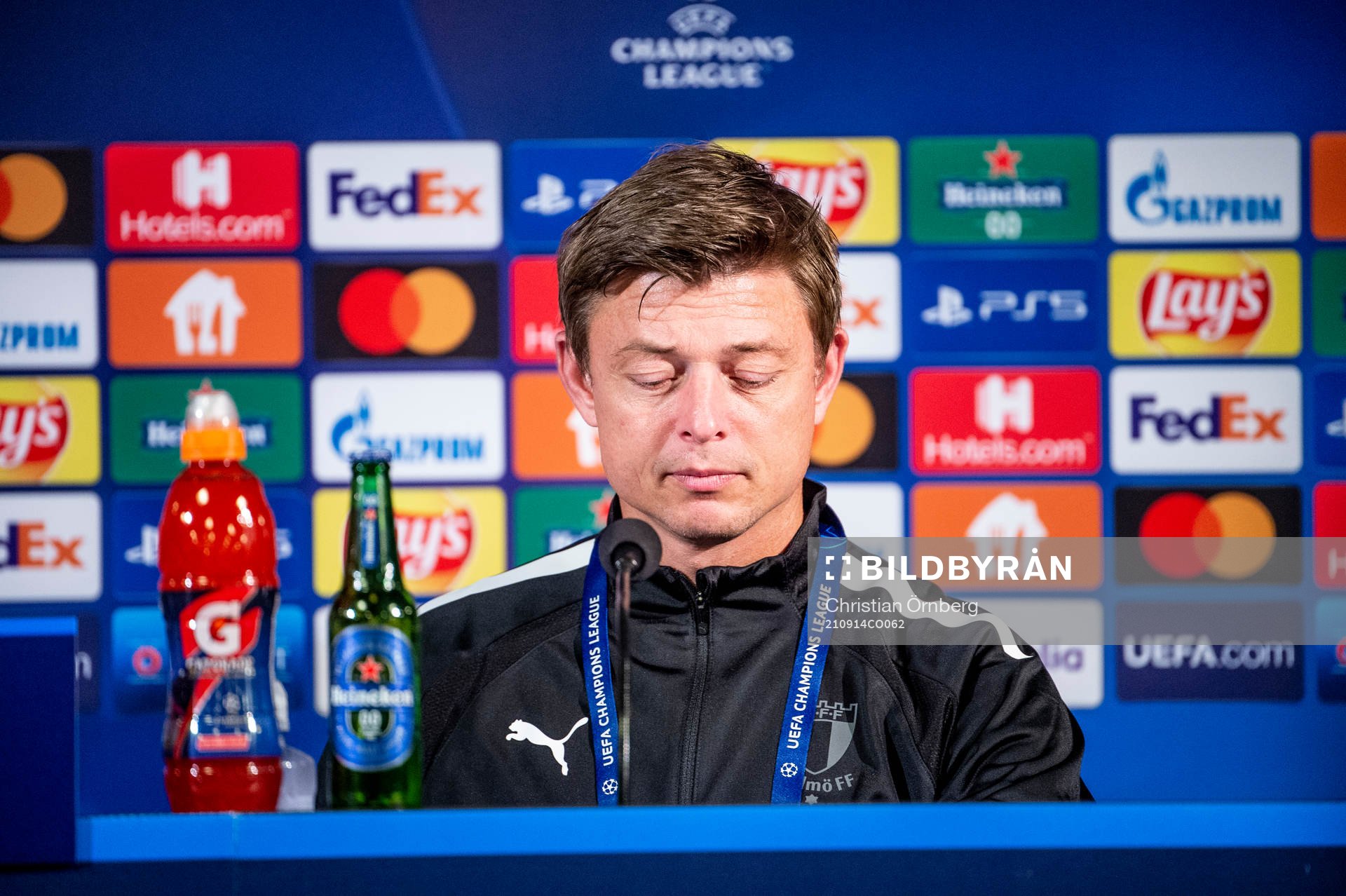 Jon Dahl Tomasson, head coach of Malmö FF