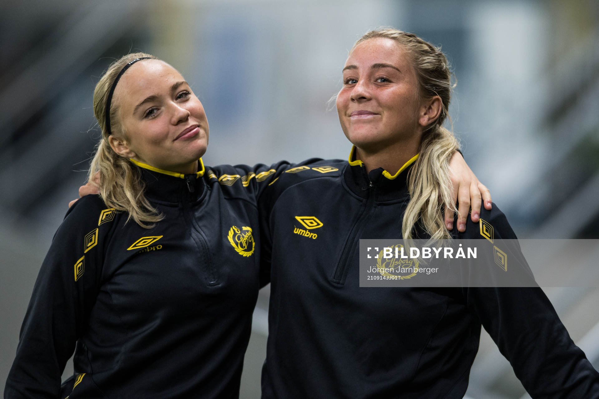 Elfsborgs Evelina Brink och Ebba Johansson