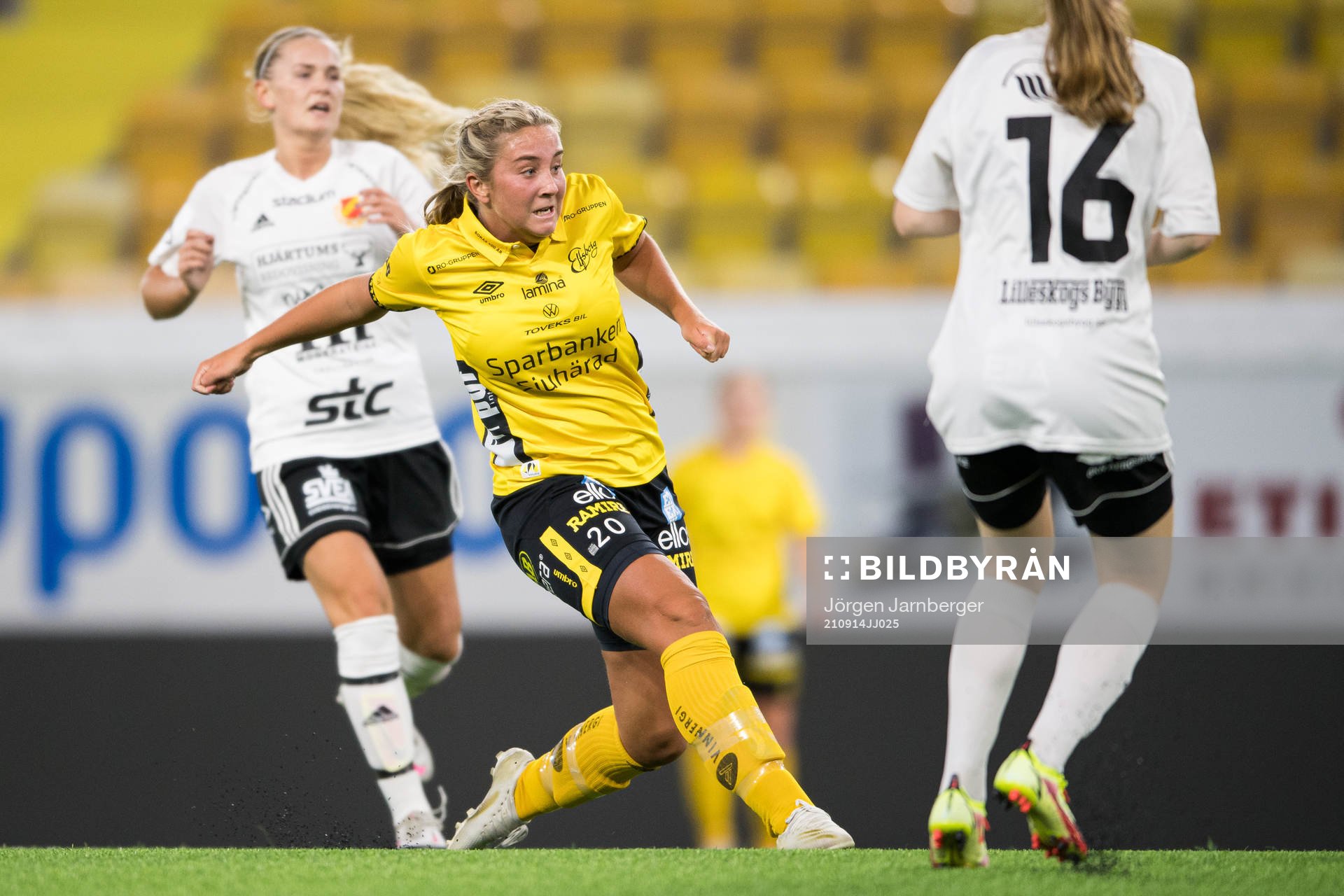 Elfsborgs Ebba Johansson skjuter 6-0
