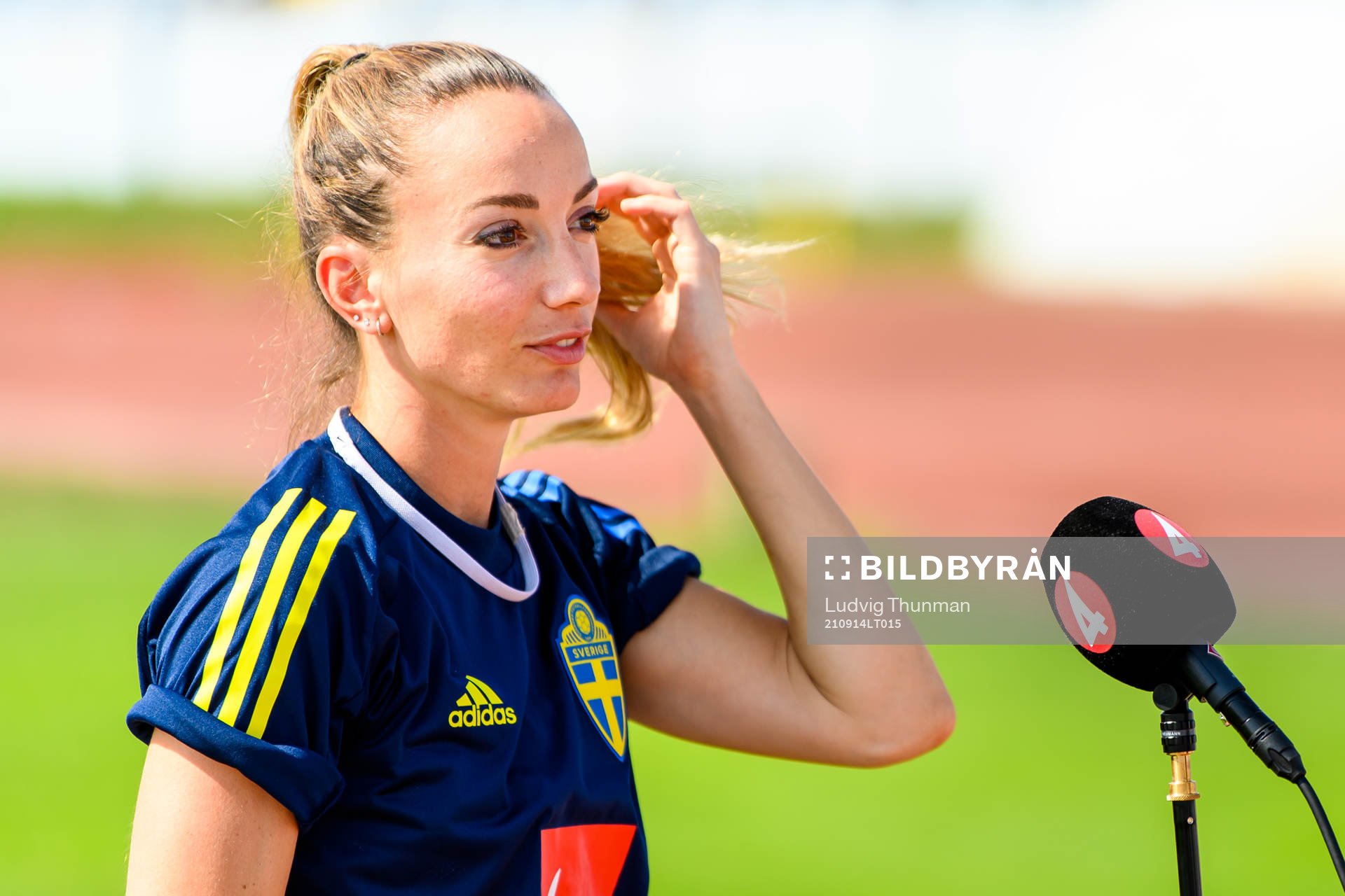 Kosovare Asllani of the Swedish women's national football