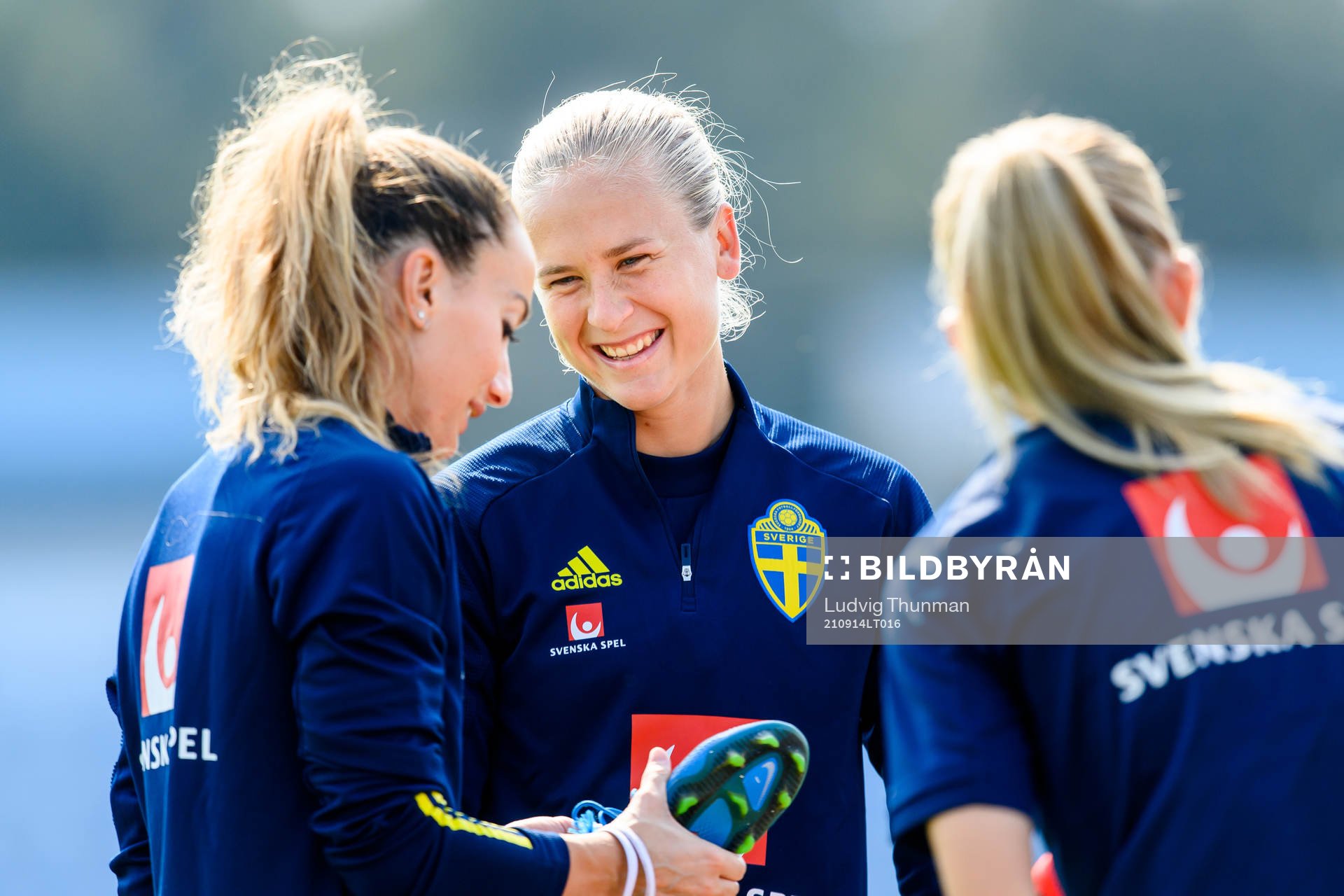 Filippa Curmark of the Swedish women's national football