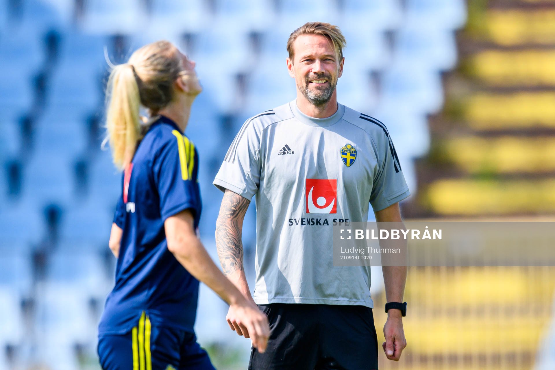 Magnus Andersson, team manager of the Swedish women's