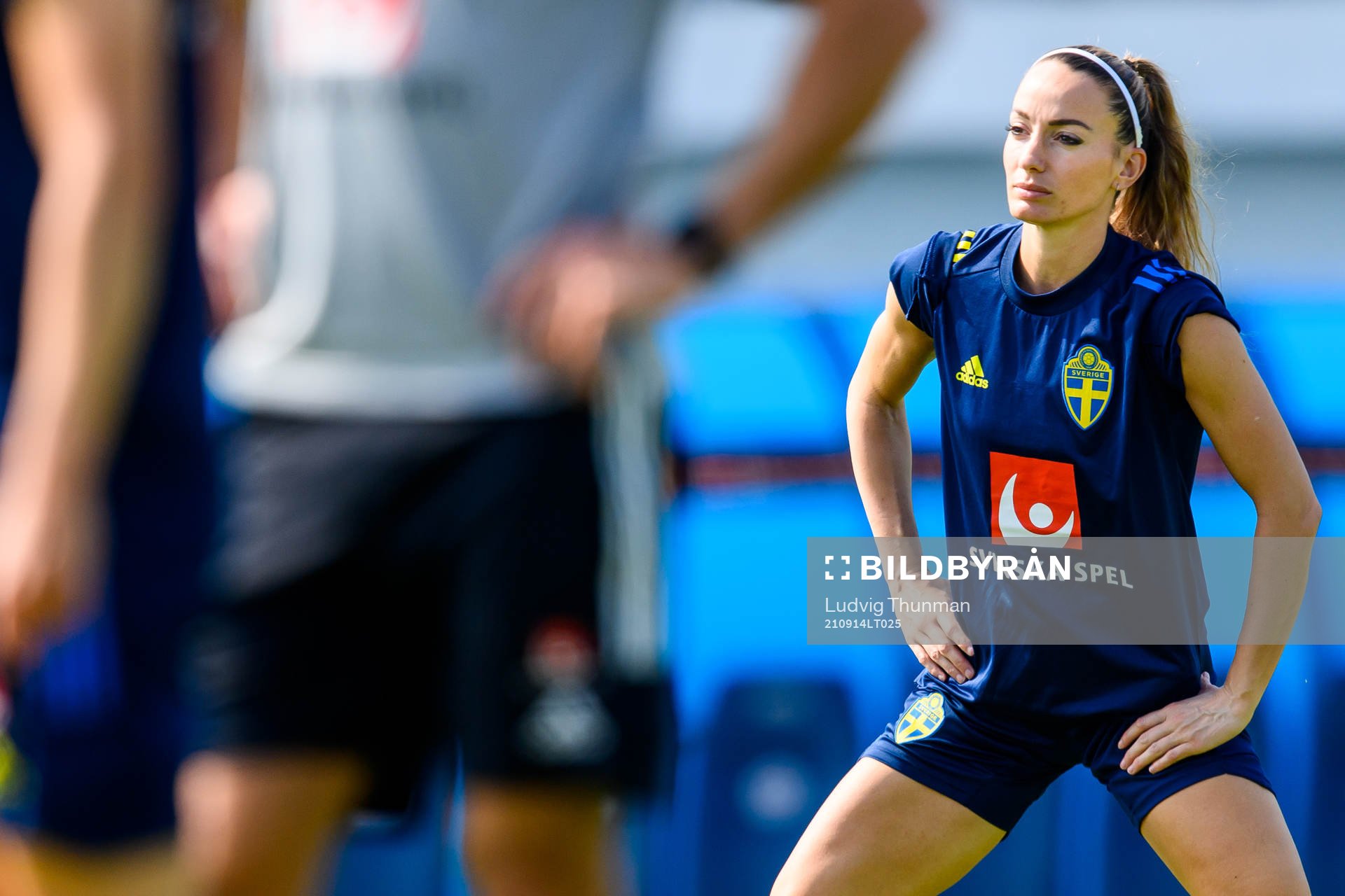Kosovare Asllani of the Swedish women's national football