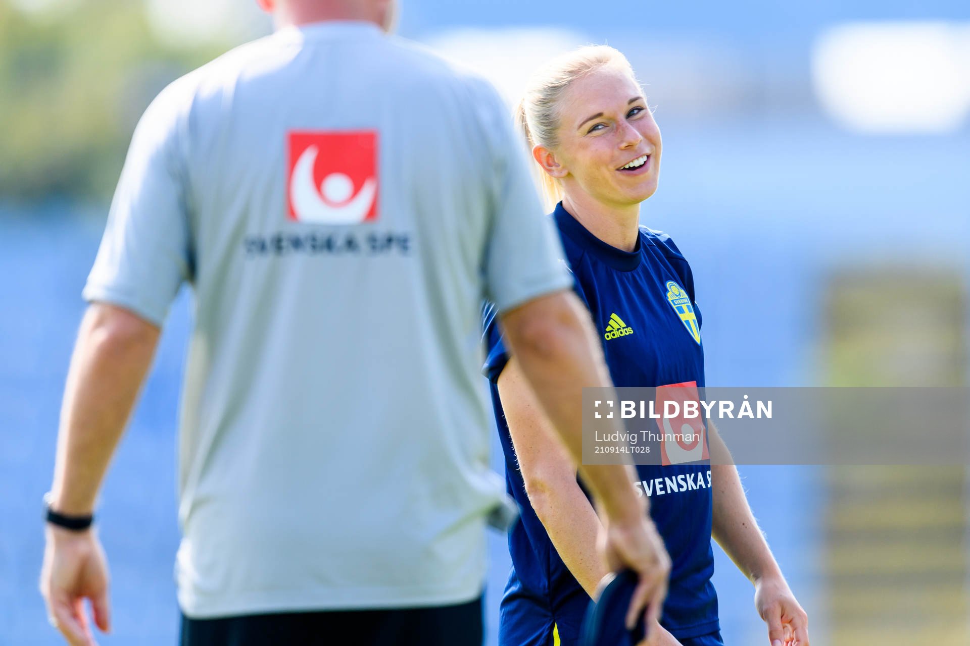 Jonna Andersson of the Swedish women's national football