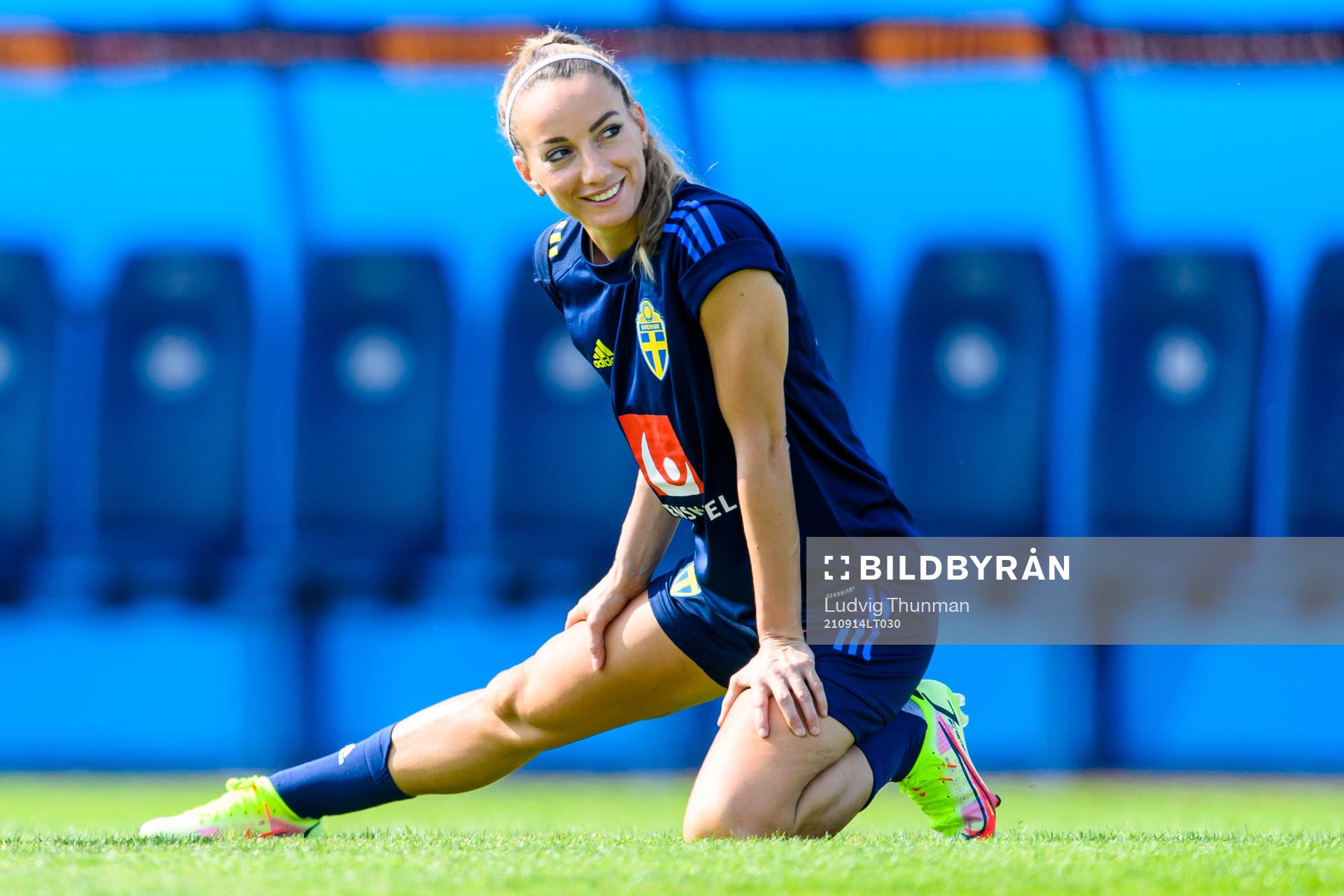 Kosovare Asllani of the Swedish women's national football