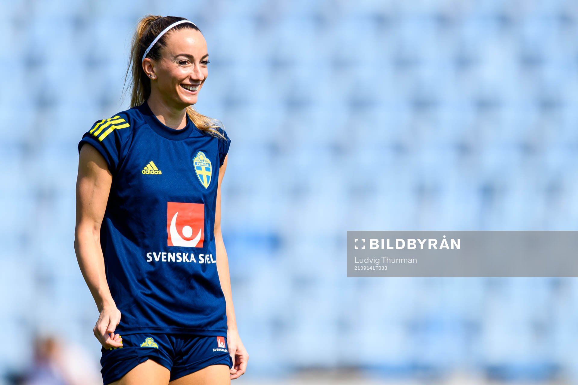 Kosovare Asllani of the Swedish women's national football