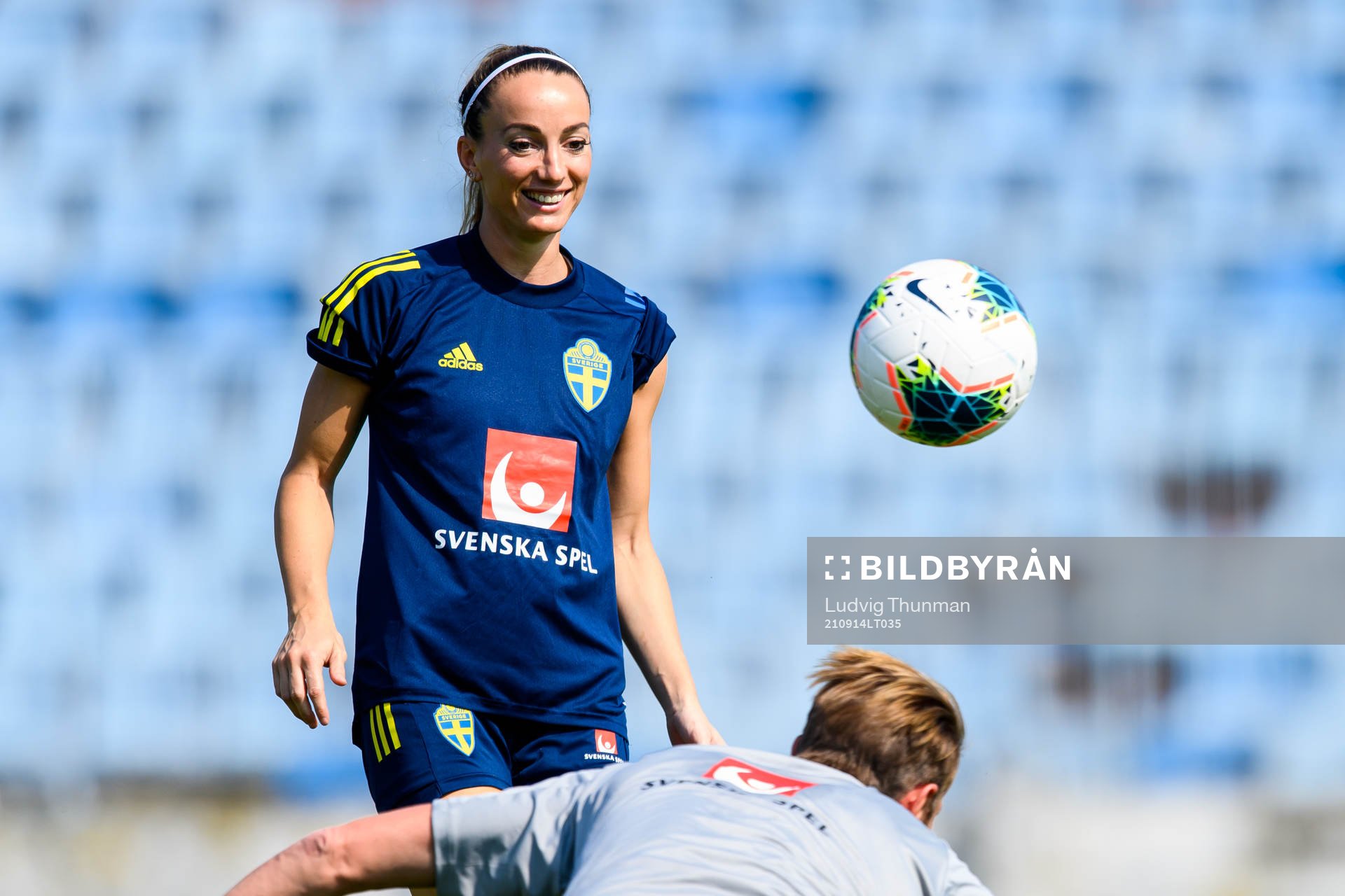 Kosovare Asllani of the Swedish women's national football