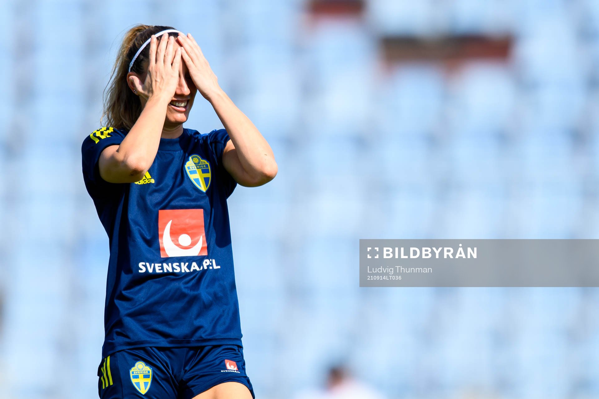 Kosovare Asllani of the Swedish women's national football