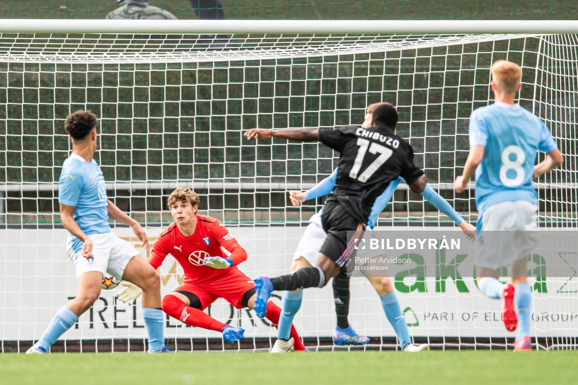 goalkeeper Melker Ellborg of Malmö FF
