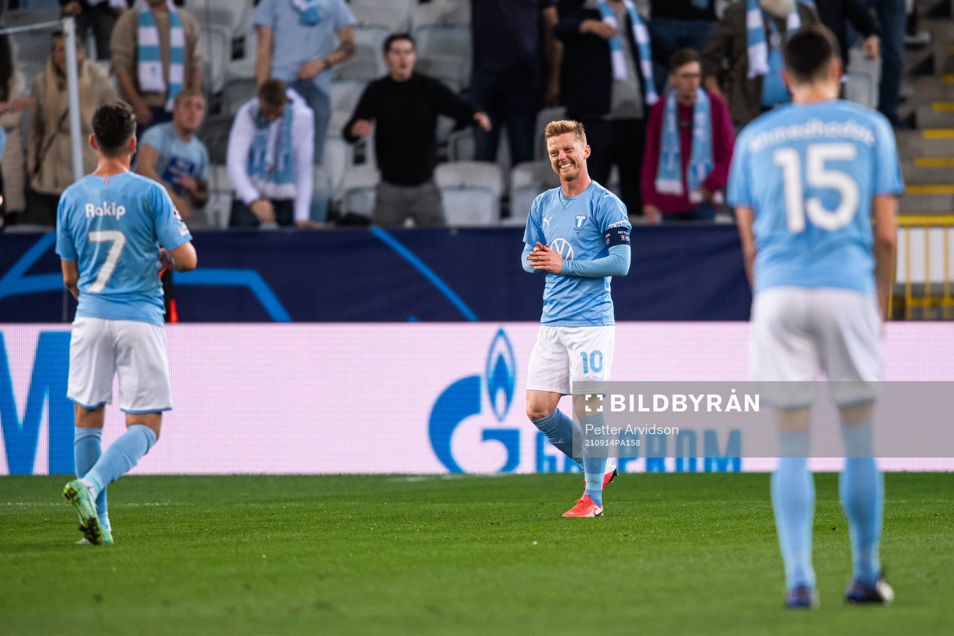 Anders Christiansen of Malmö FF looks dejected