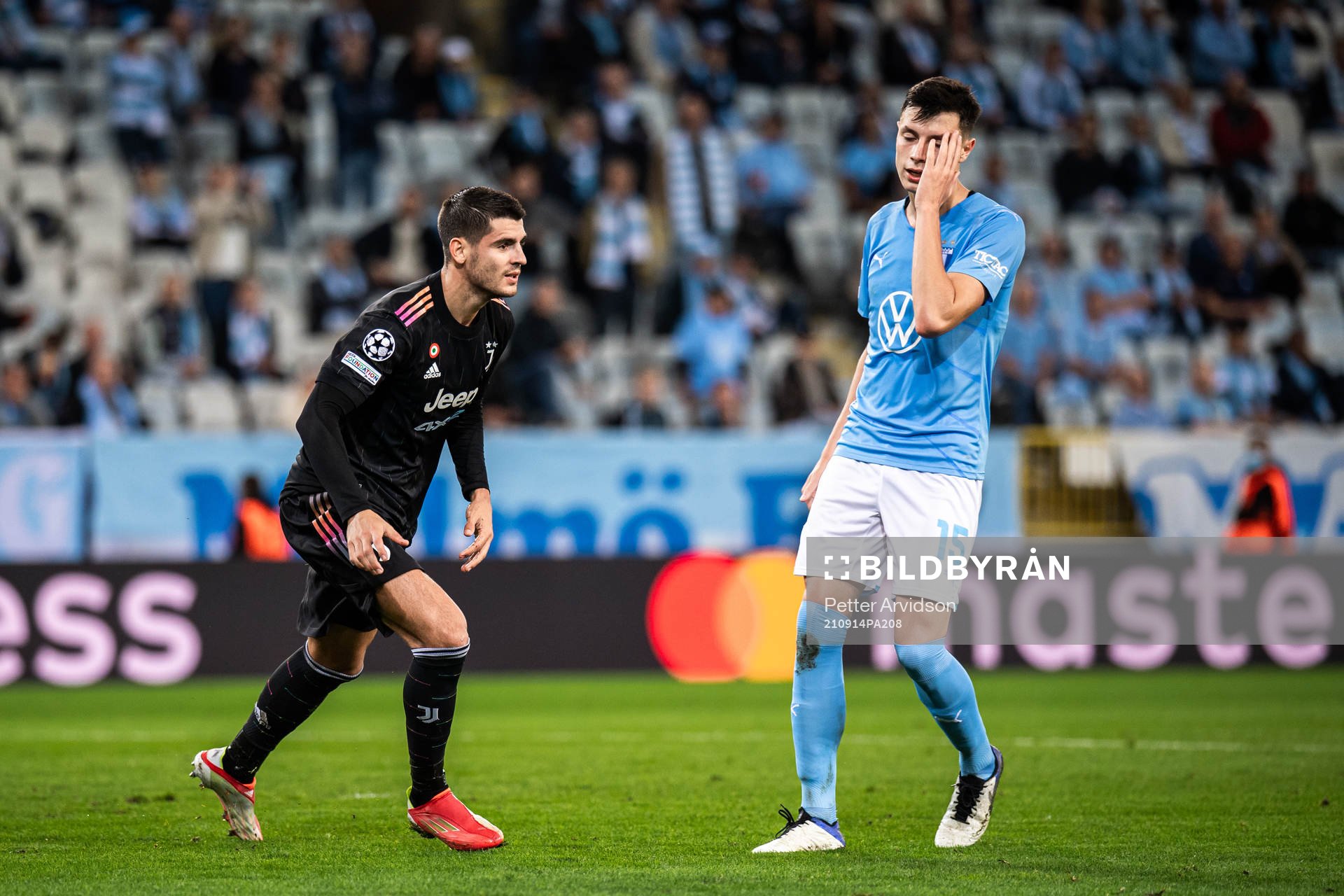 Alvaro Morata of Juventus celebrates