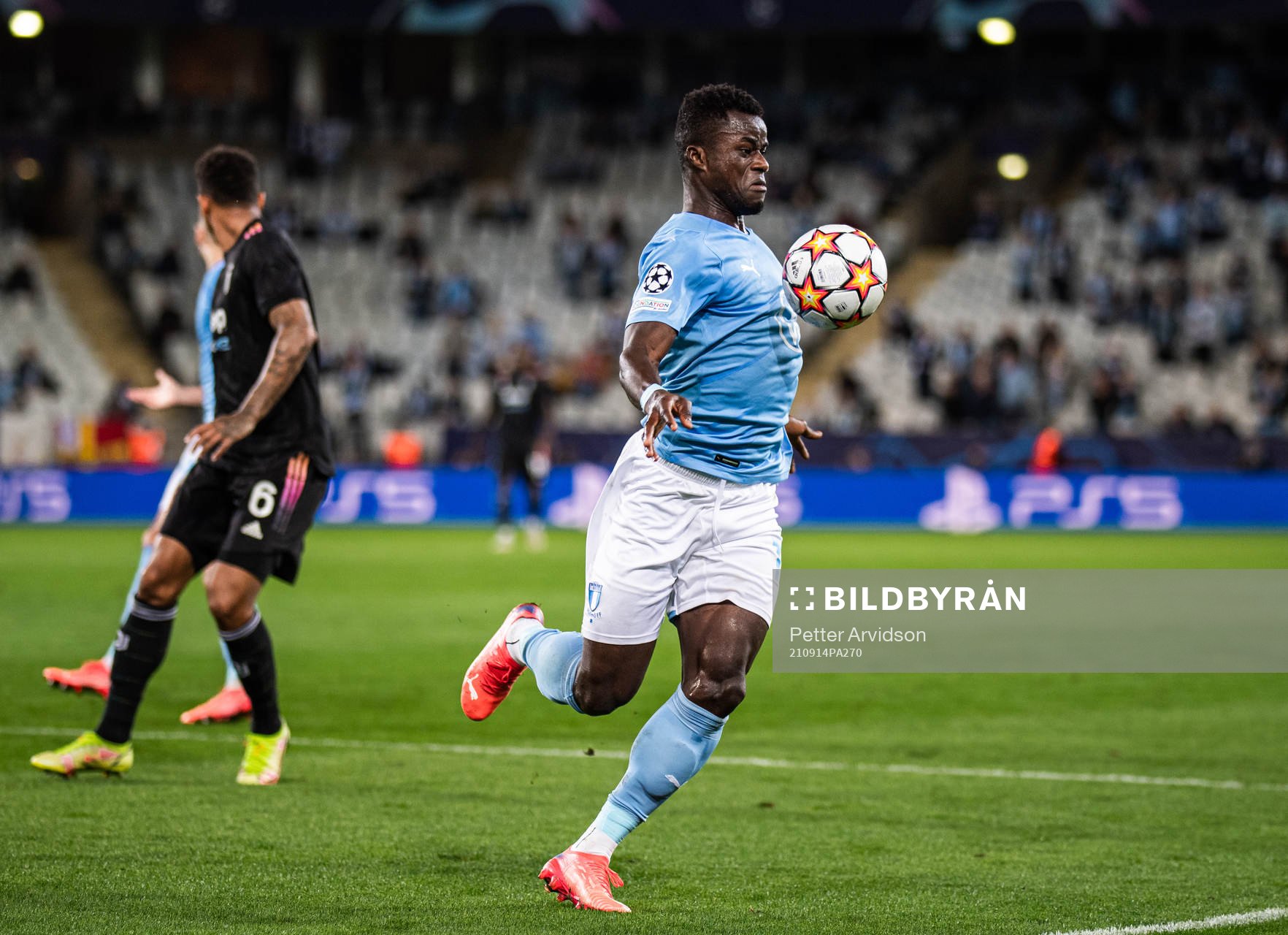 Malik Abubakari of Malmö FF