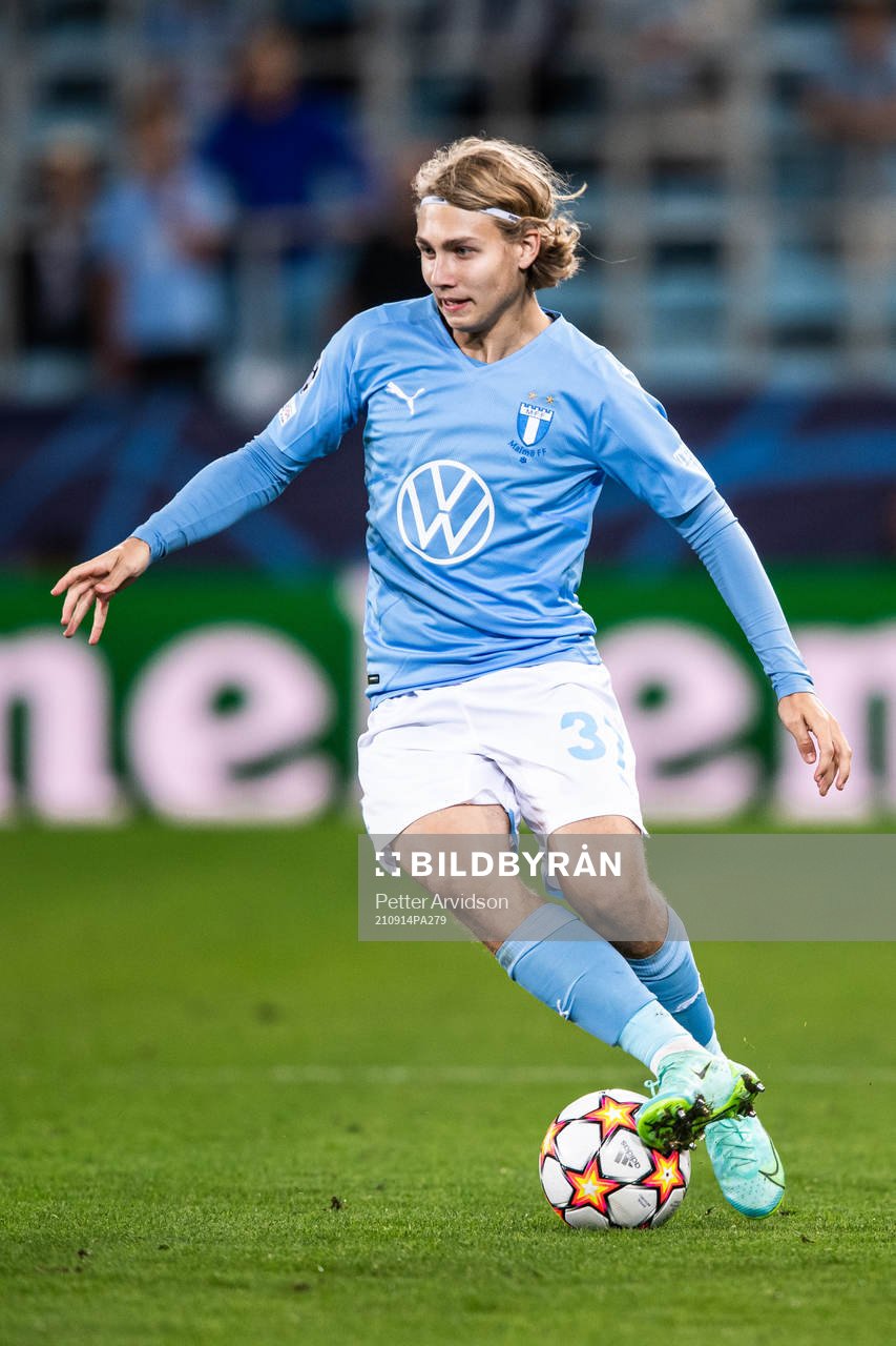 Sebastian Nanasi of Malmö FF