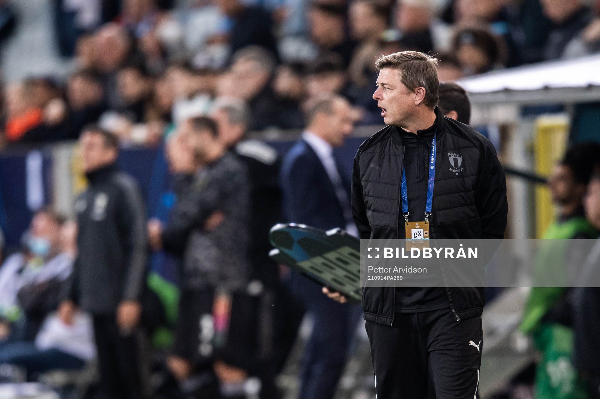 Jon Dahl Tomasson, head coach of Malmö FF