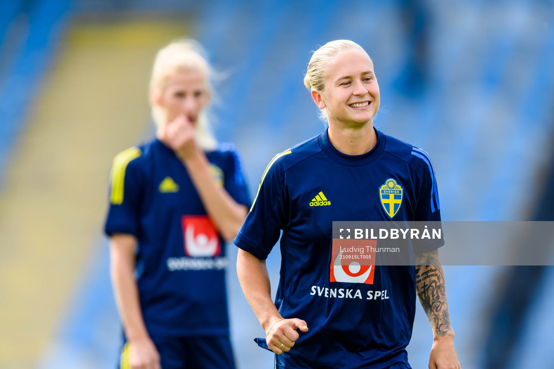 Filippa Curmark of the Swedish women's national football