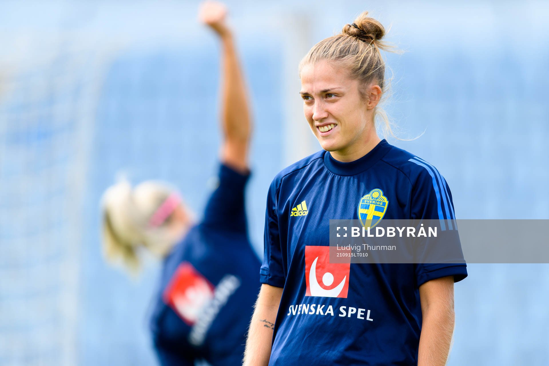 Filippa Angeldahl of the Swedish women's national football