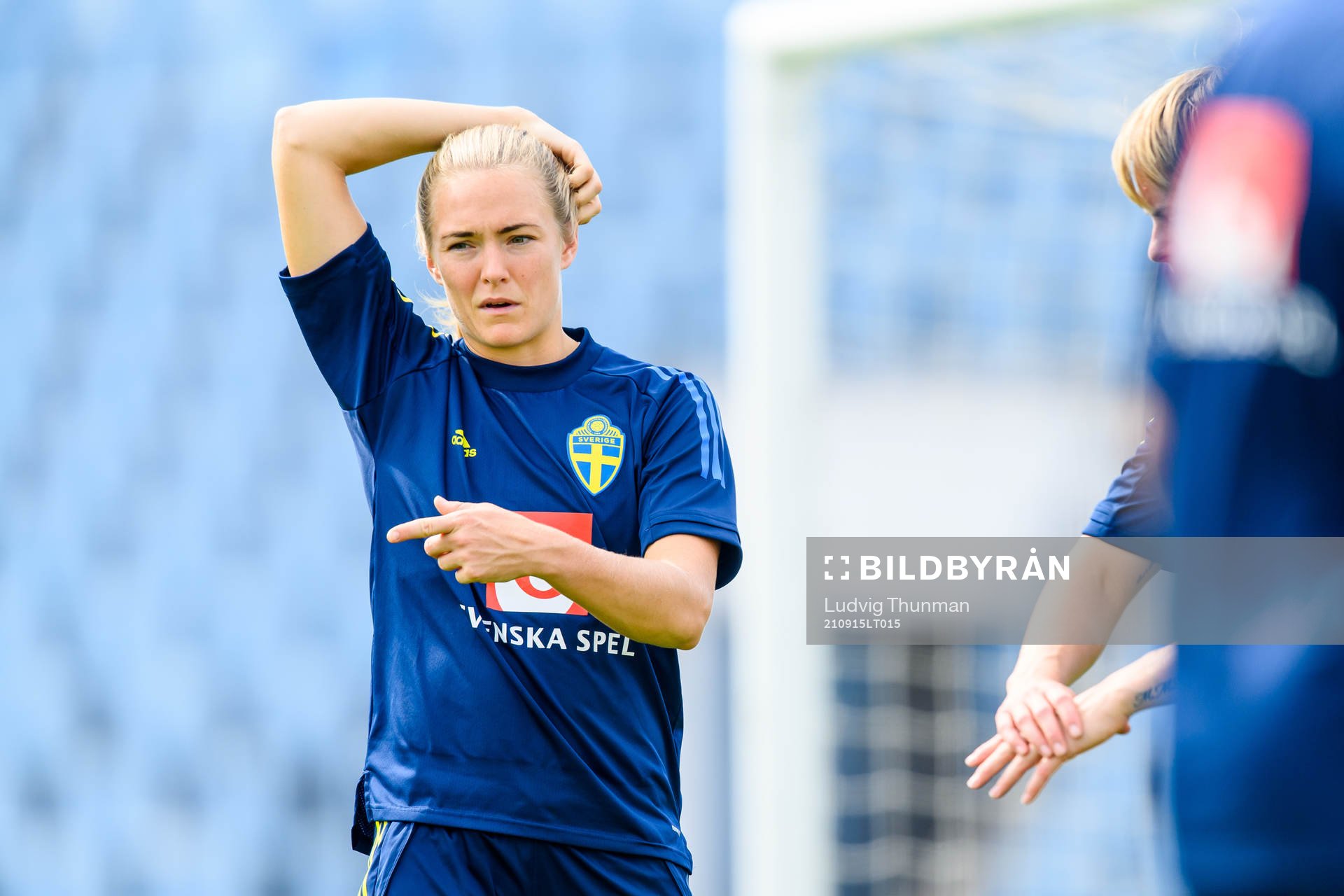 Magdalena Eriksson of the Swedish women's national football