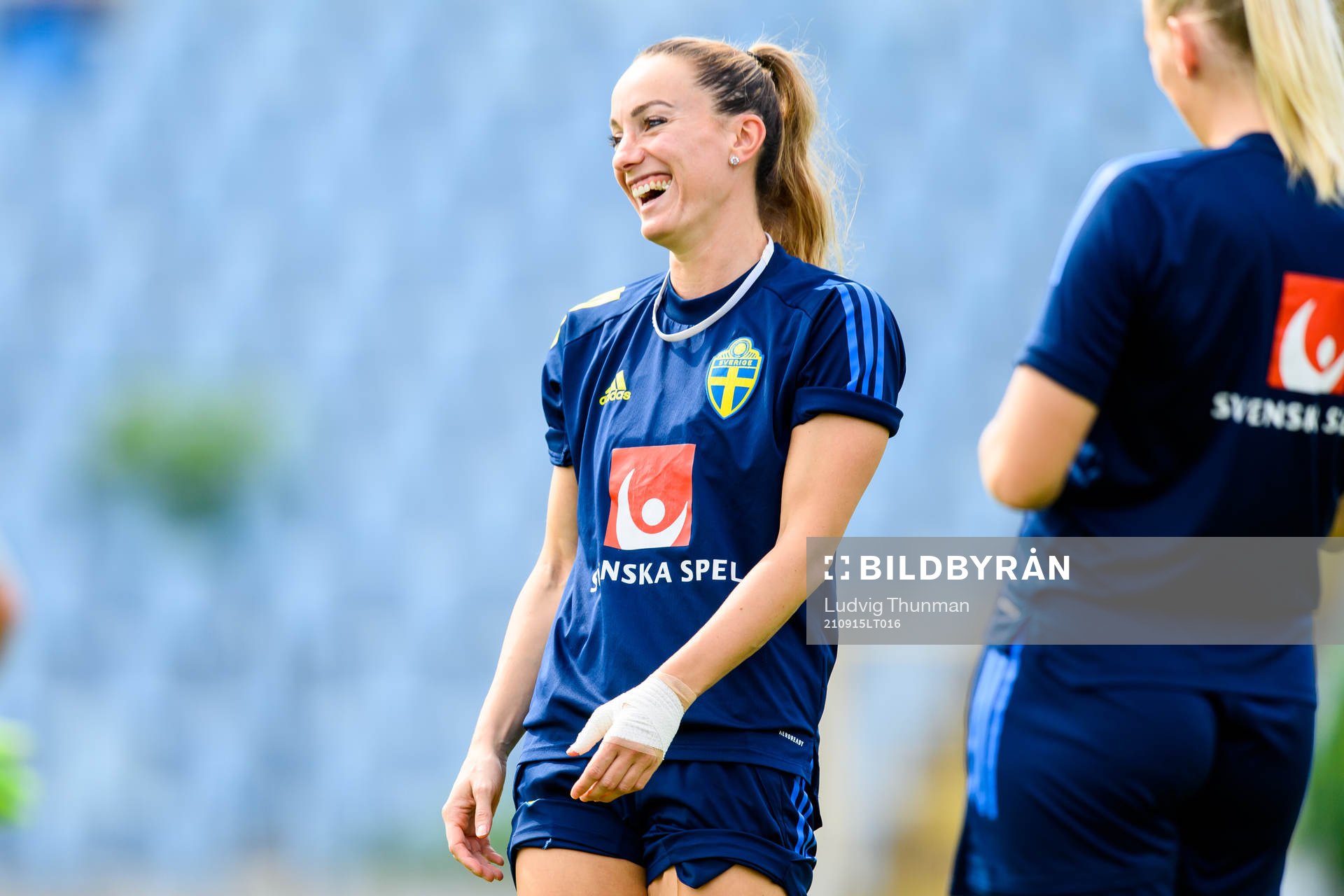 Kosovare Asllani of the Swedish women's national football