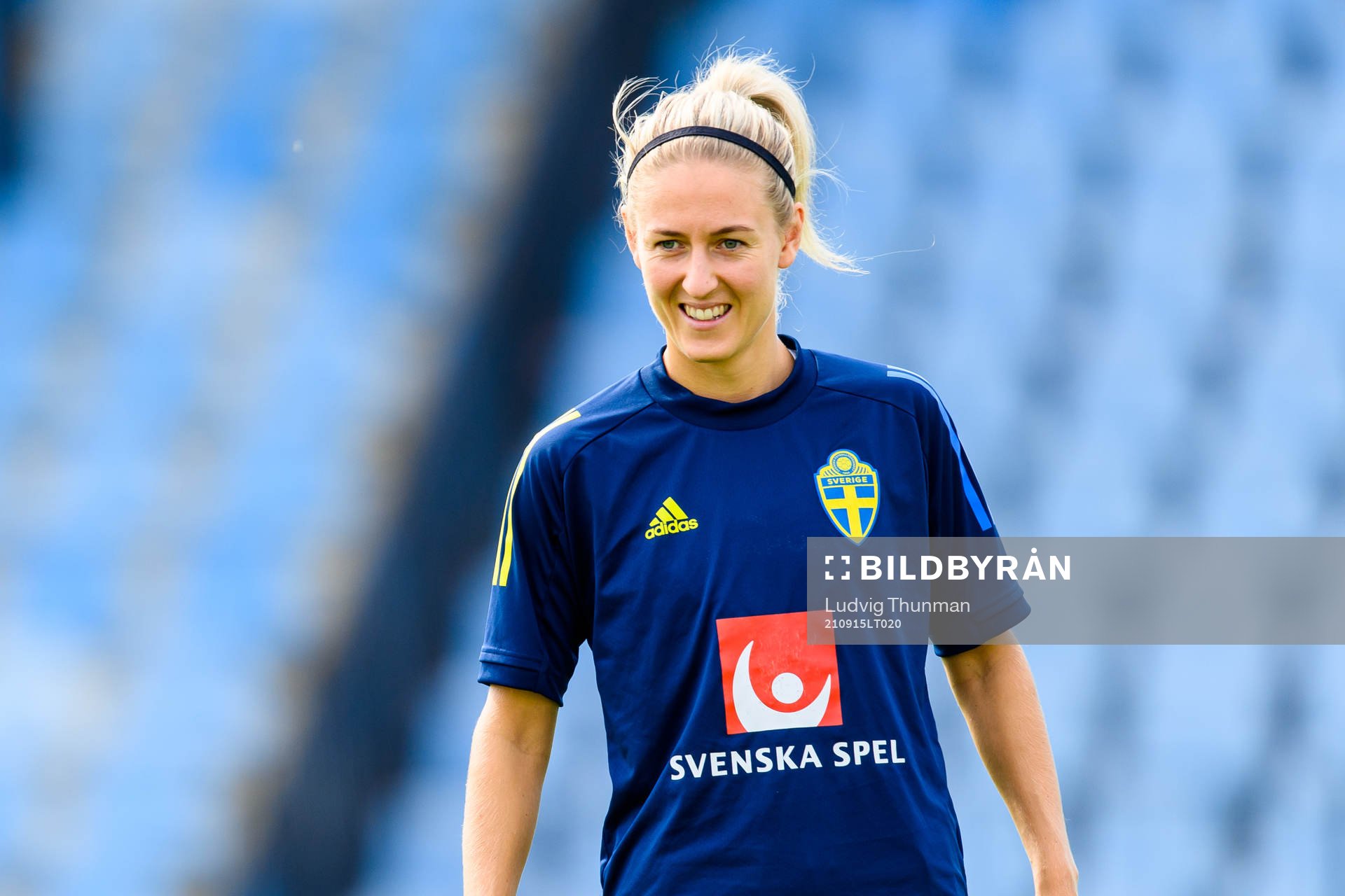 Emma Kullberg of the Swedish women's national football team