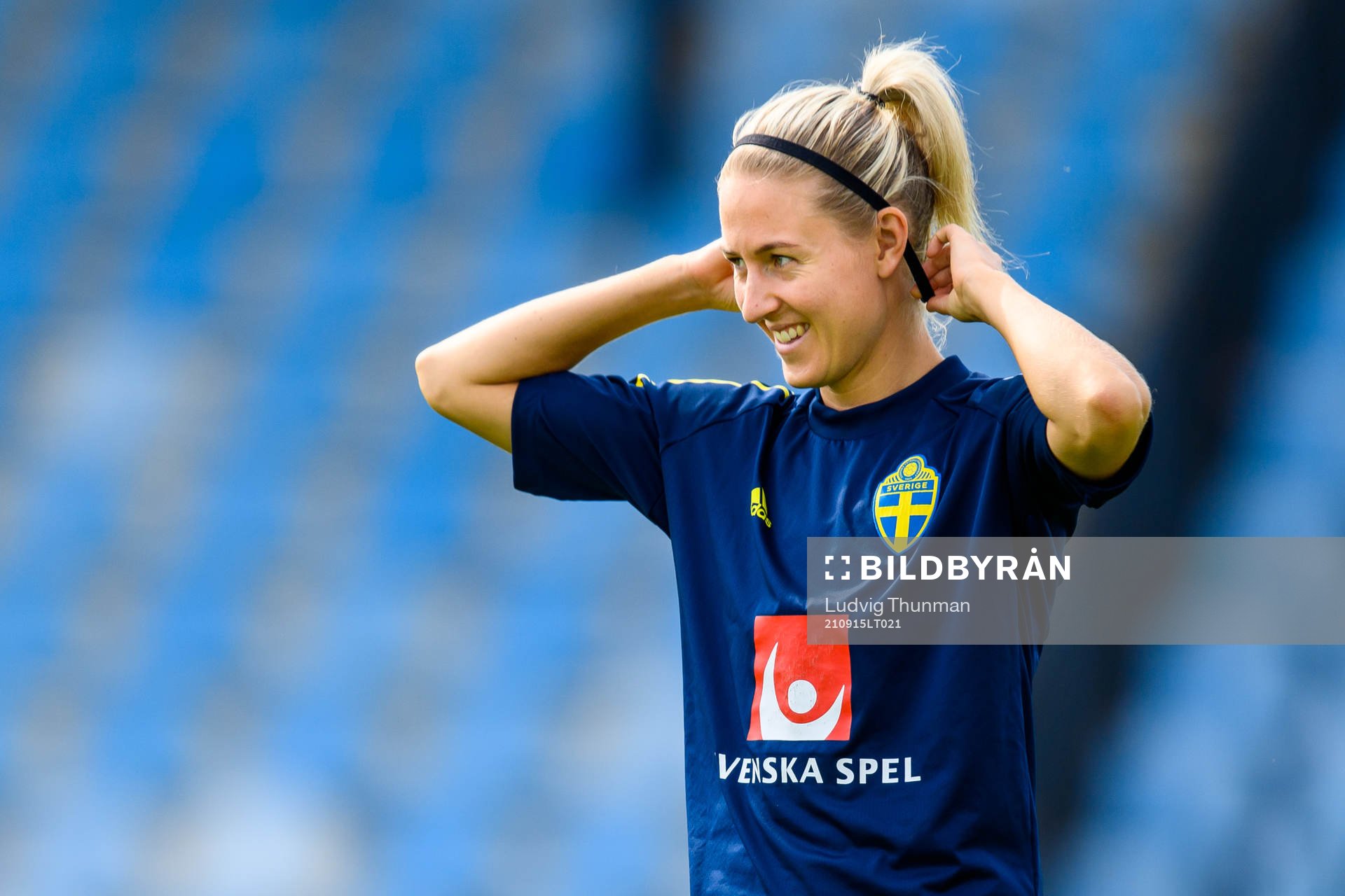 Emma Kullberg of the Swedish women's national football team