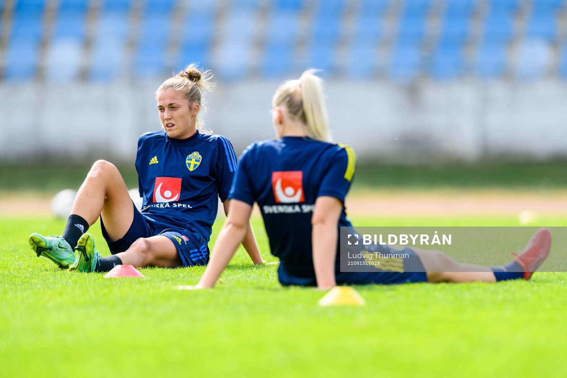 Filippa Angeldahl of the Swedish women's national football