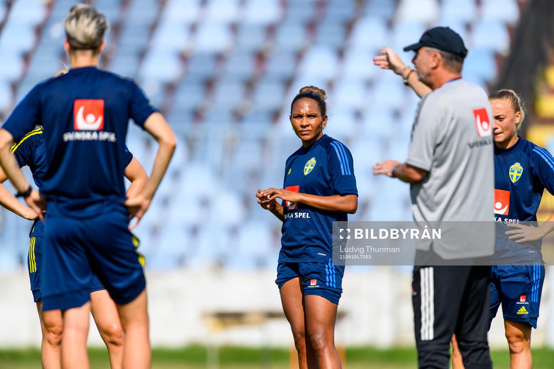 Madelen Janogy of the Swedish women's national football team