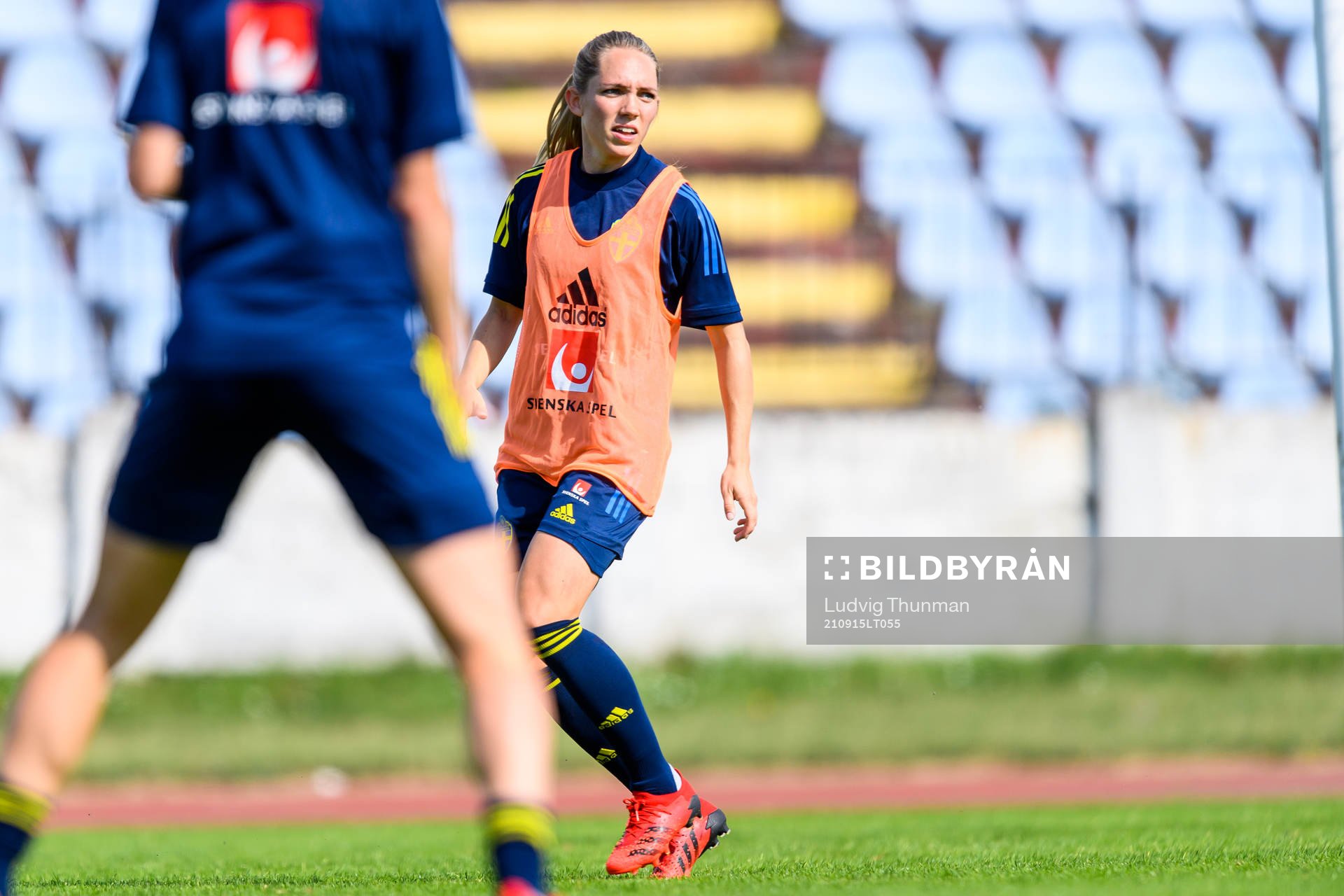 Elin Rubensson of the Swedish women's national football team