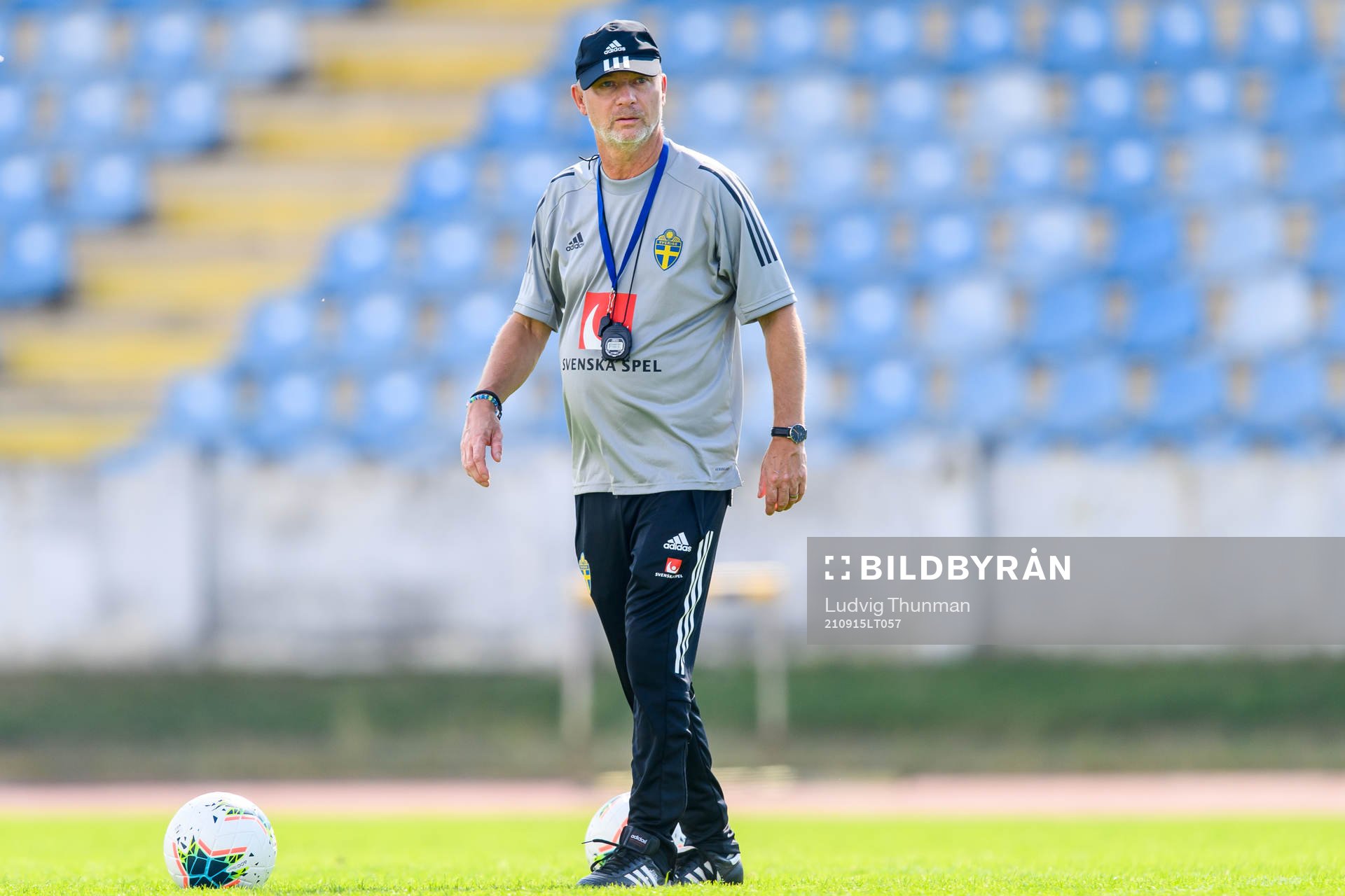 Peter Gerhardsson, head coach of the Swedish women's