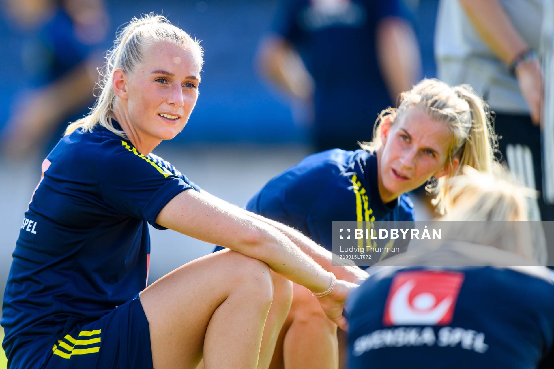 Stina Blackstenius of the Swedish women's national football