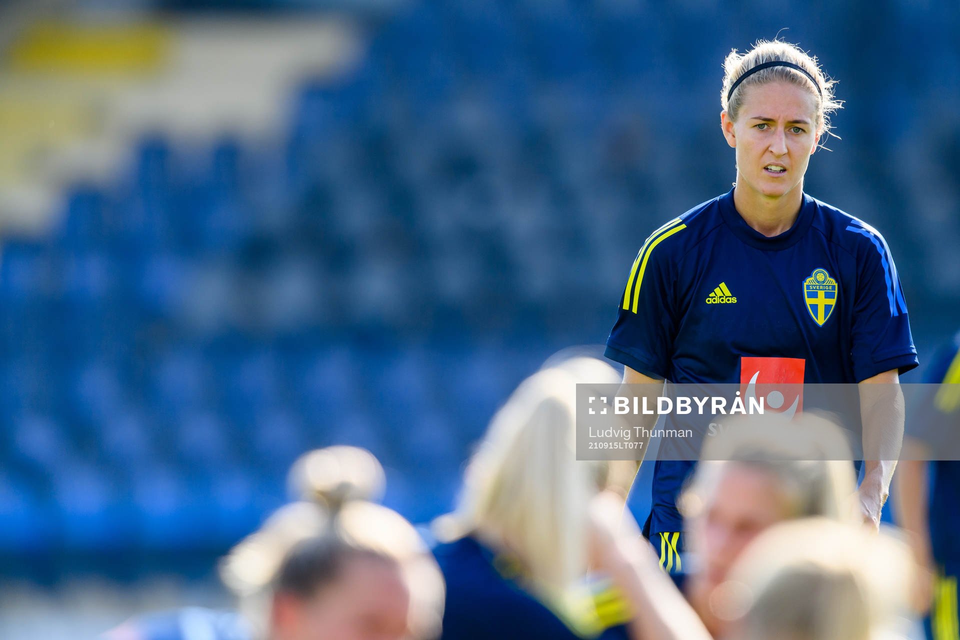 Emma Kullberg of the Swedish women's national football team