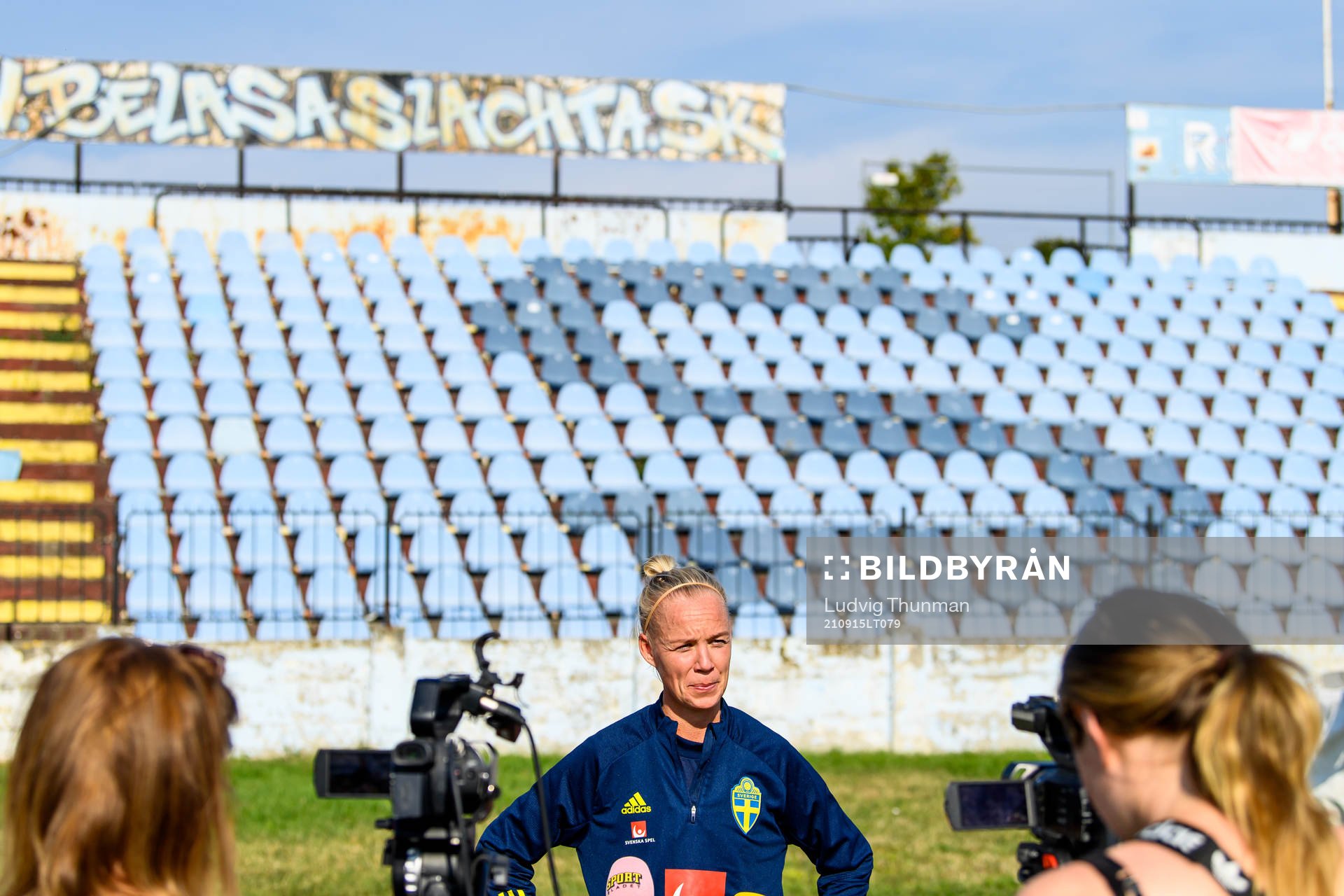 Caroline Seger of the Swedish women's national football