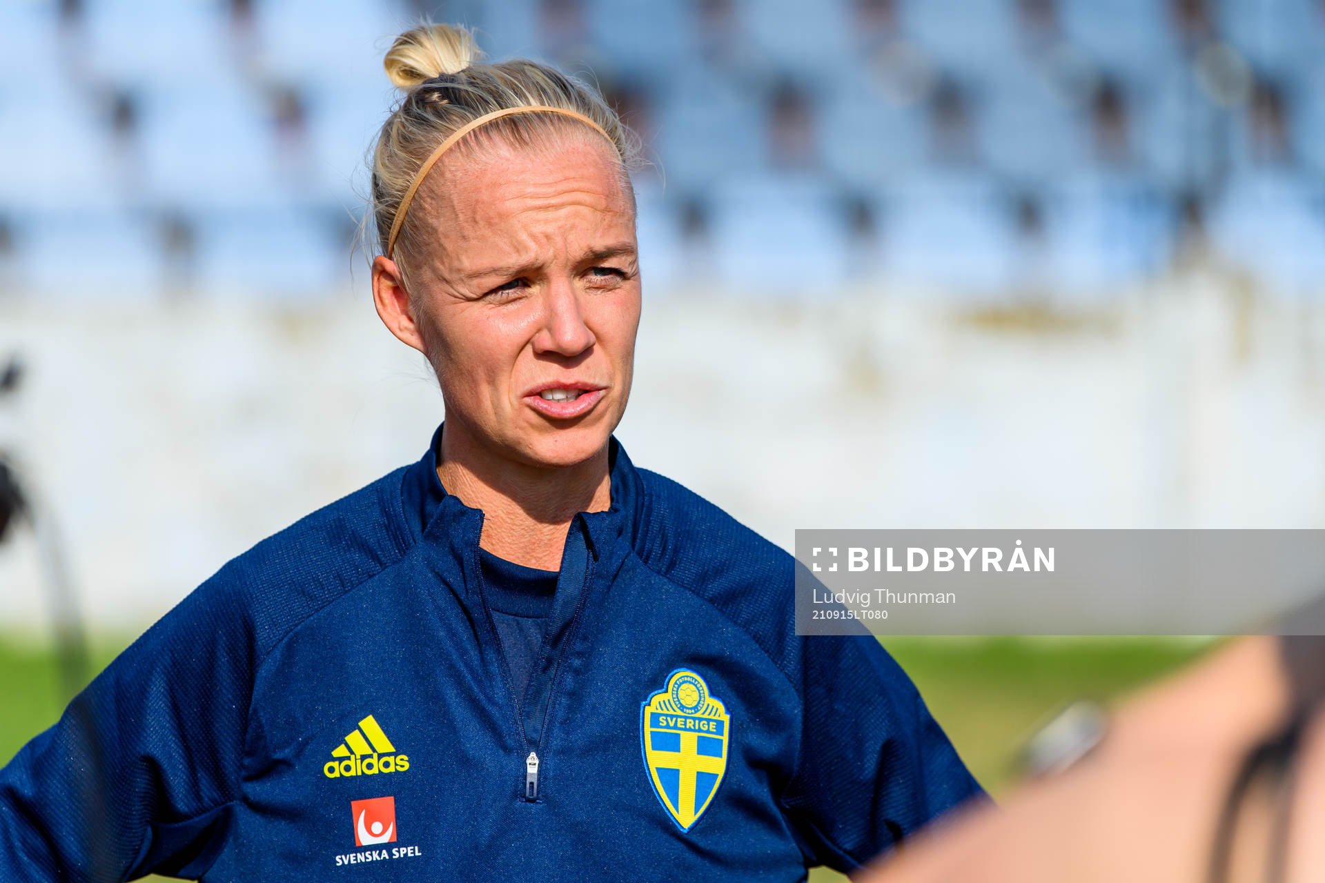 Caroline Seger of the Swedish women's national football