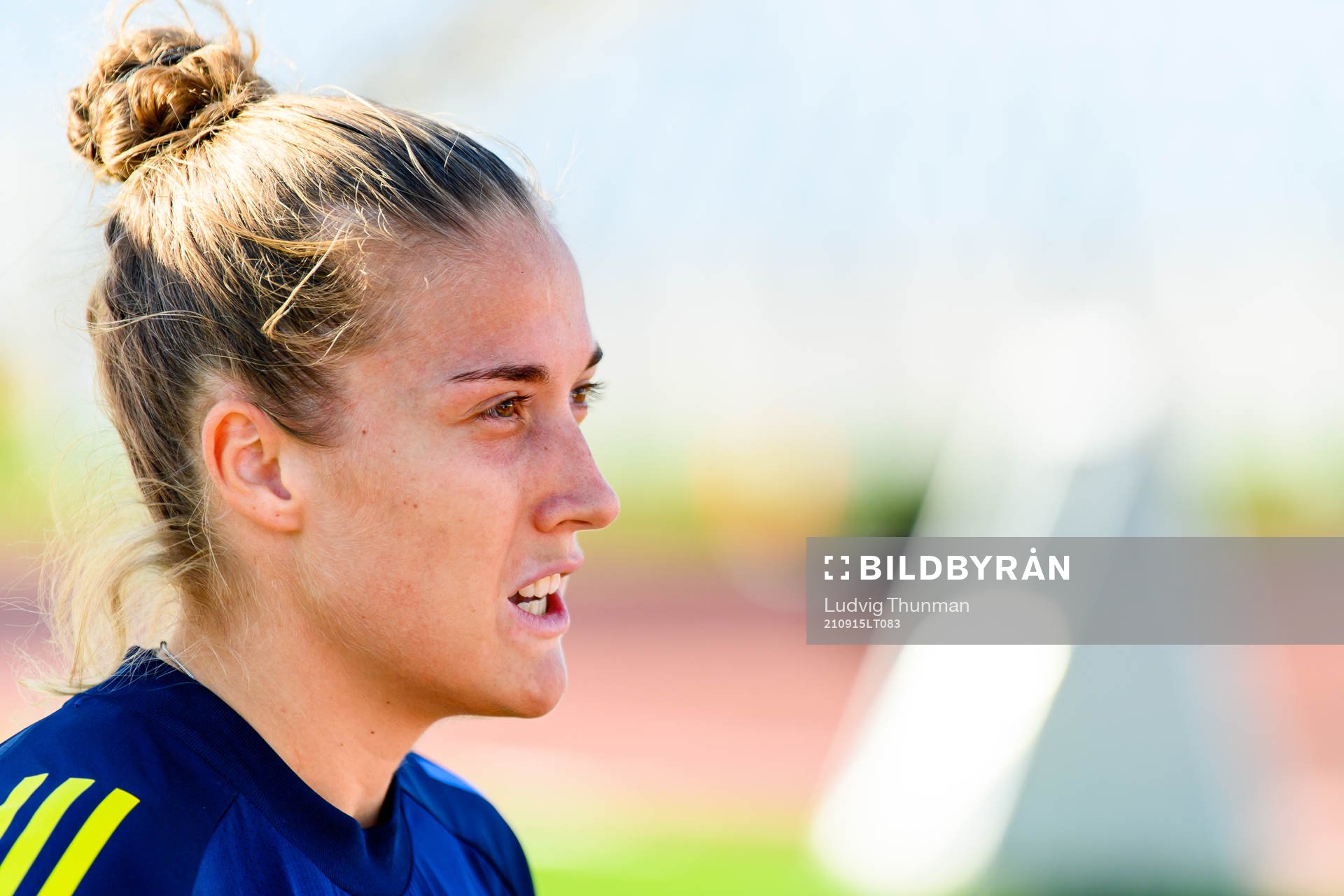 Filippa Angeldahl of the Swedish women's national football