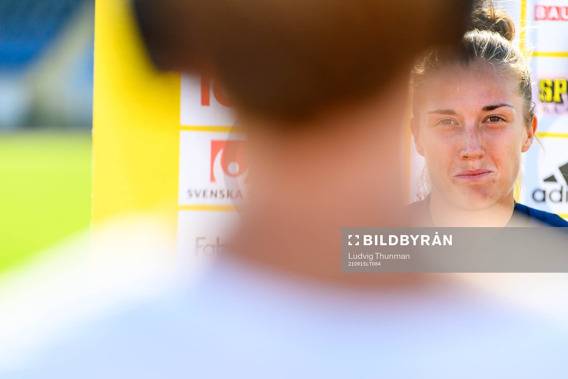 Filippa Angeldahl of the Swedish women's national football