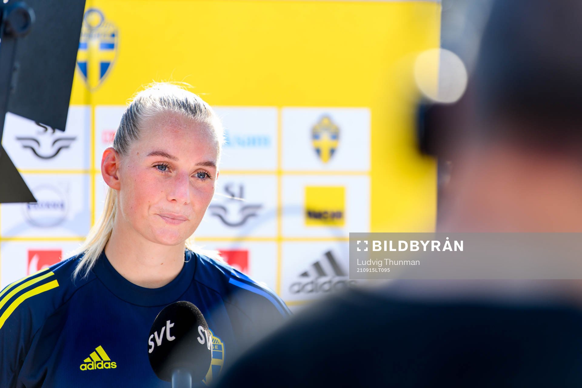 Stina Blackstenius of the Swedish women's national football