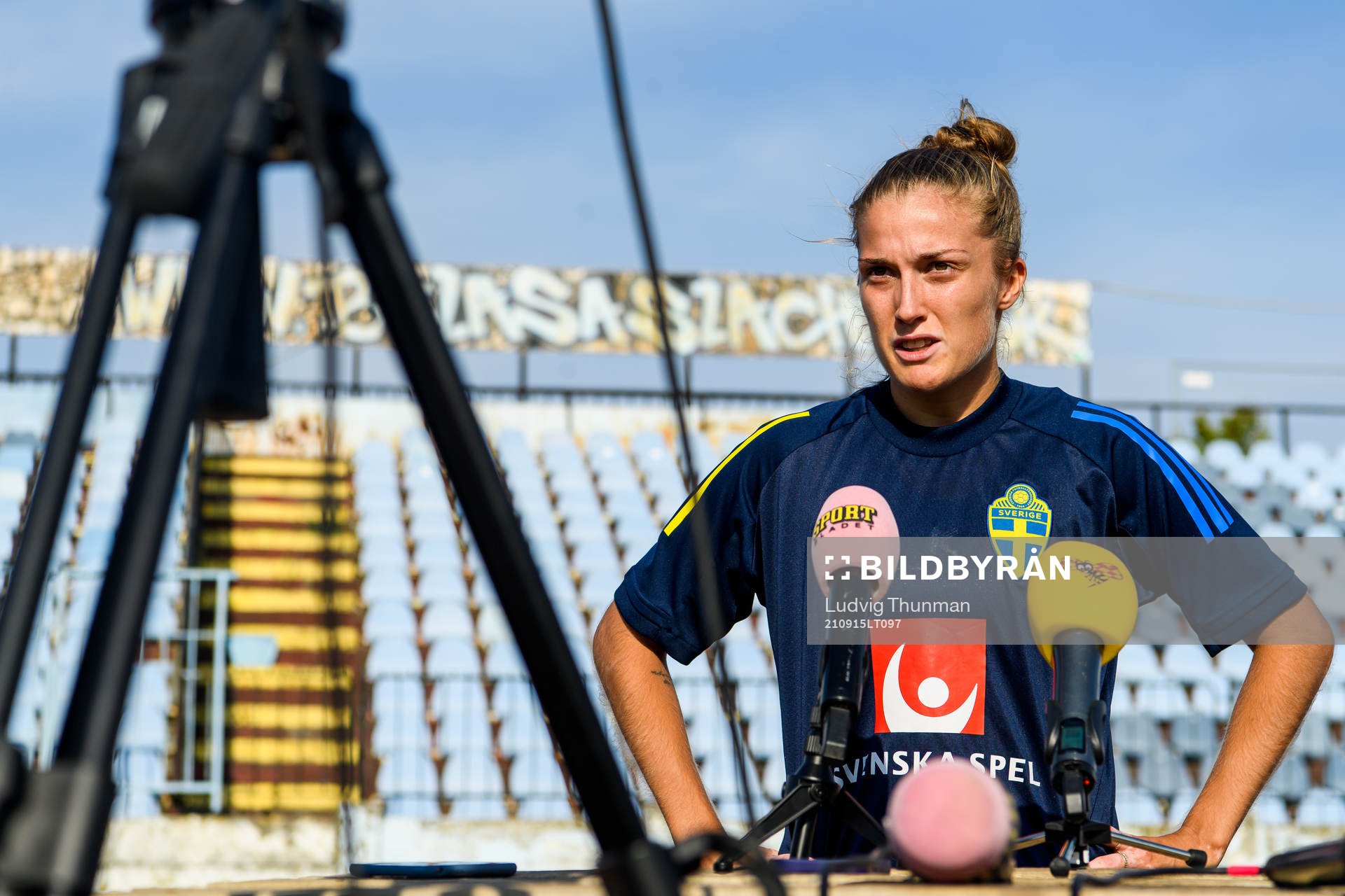Filippa Angeldahl of the Swedish women's national football