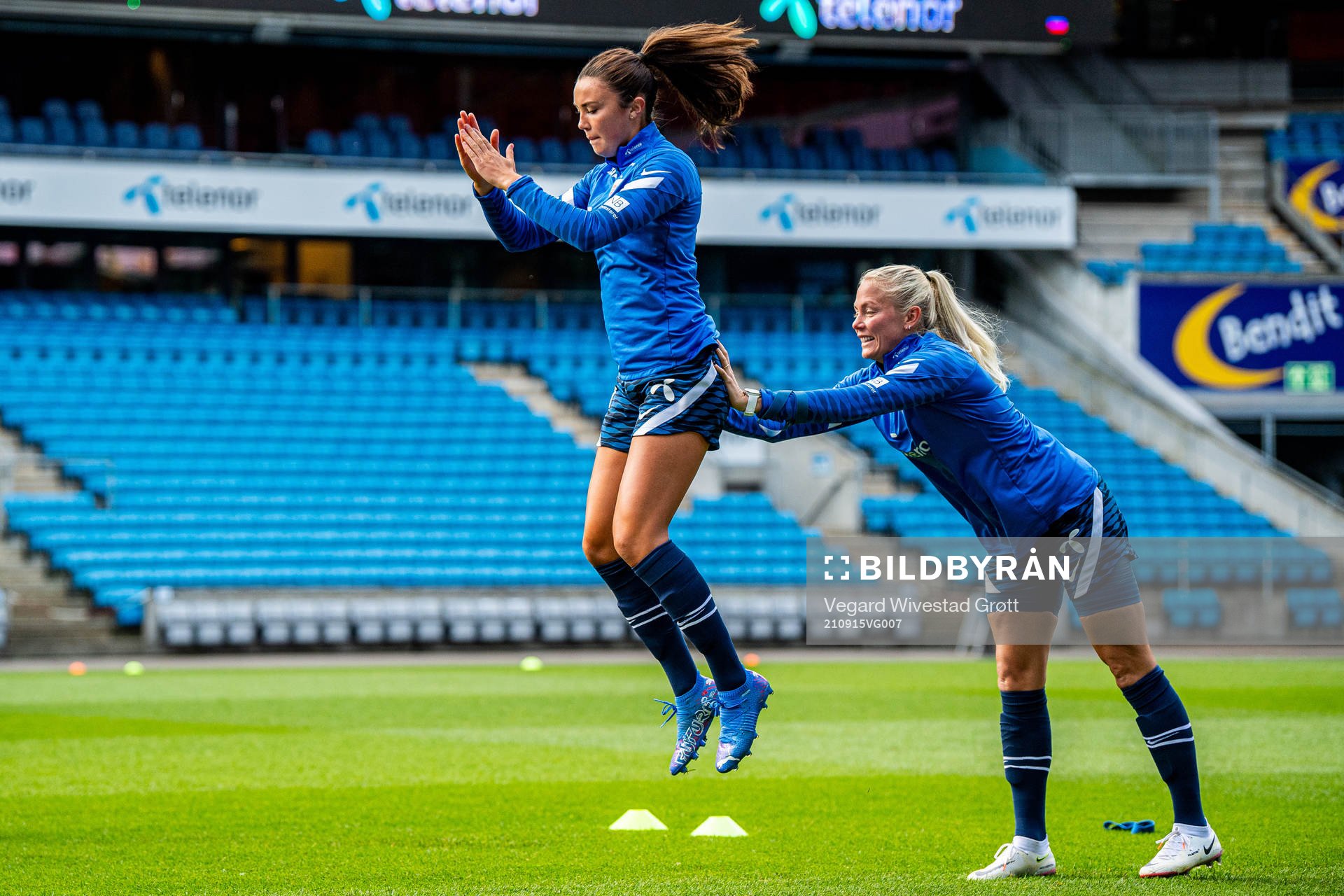 Ingrid Syrstad Engen Guro Bergsvand of the Norwegian