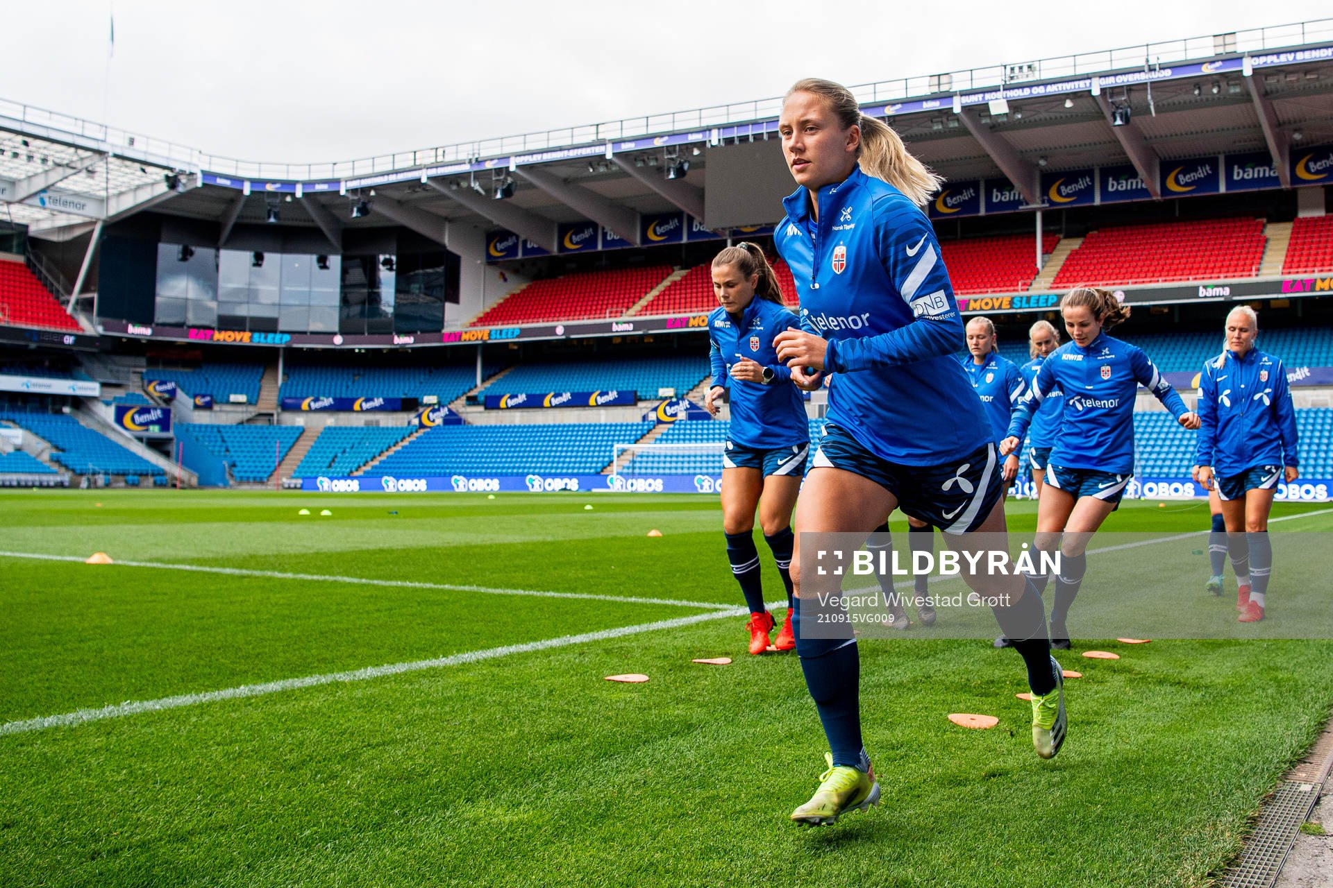 Lisa Fjeldstad Naalsund of the Norwegian women's national