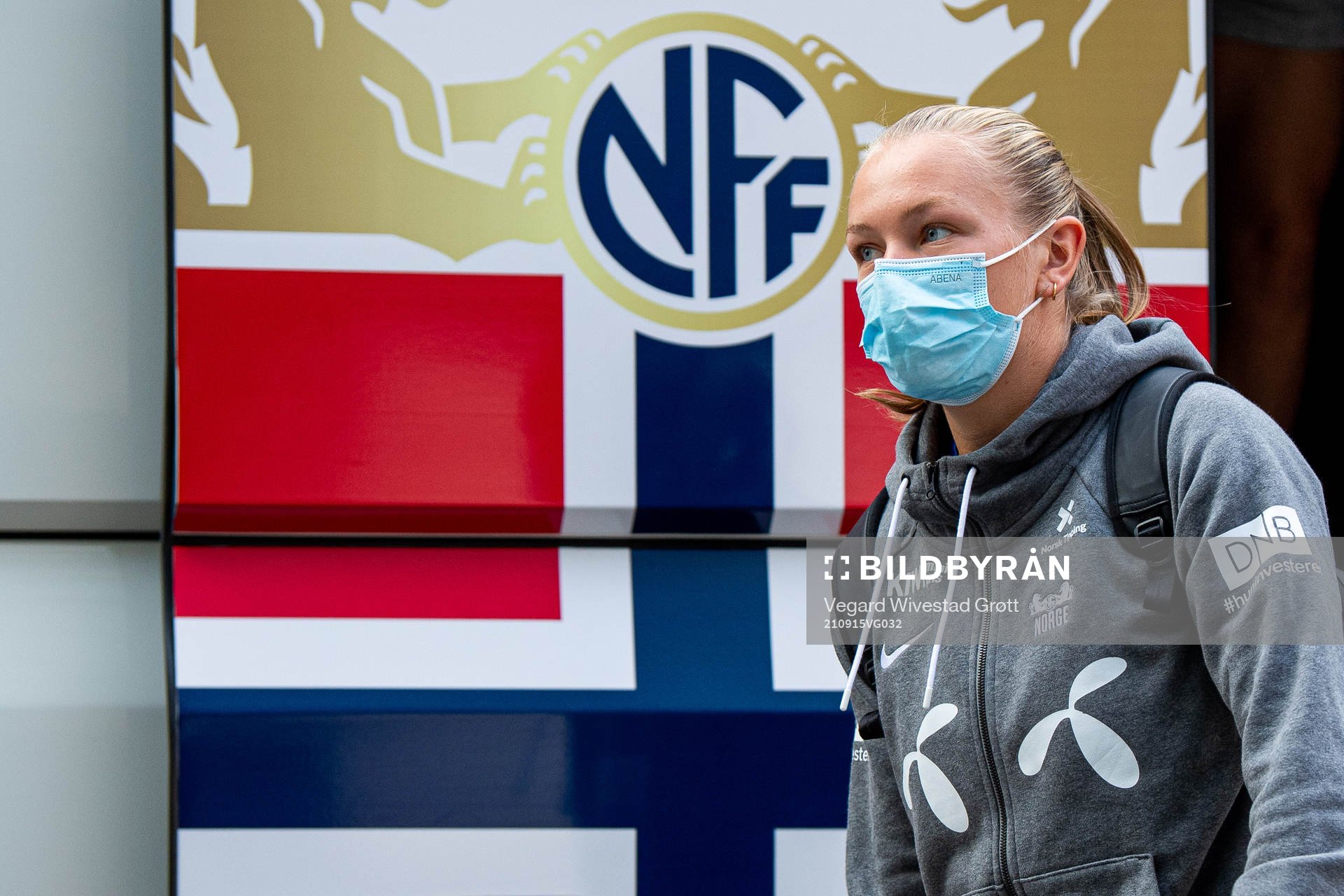 Frida Maanum of the Norwegian women's national football