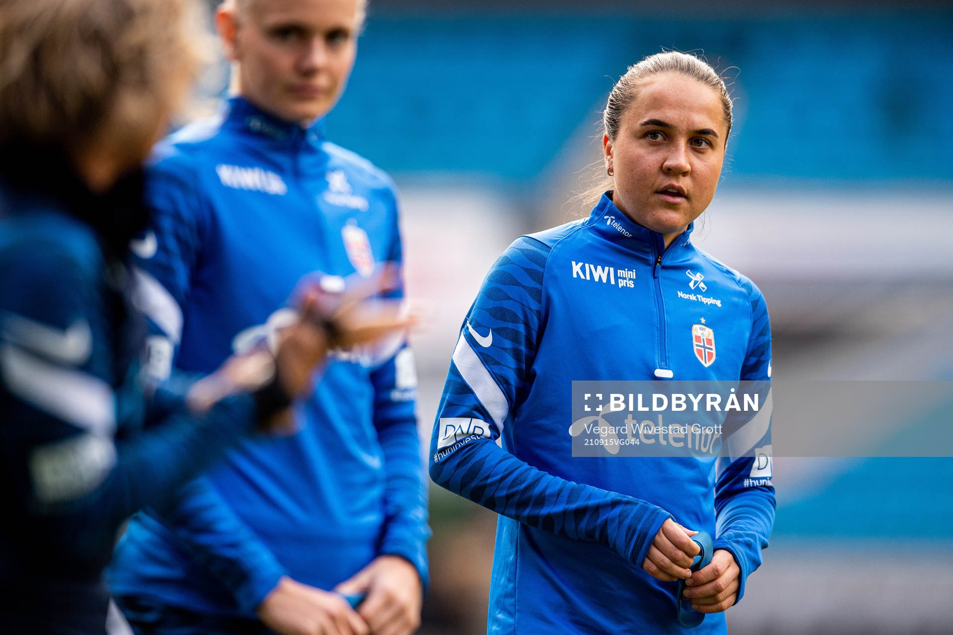 Heidi Ellingsen of the Norwegian women's national football